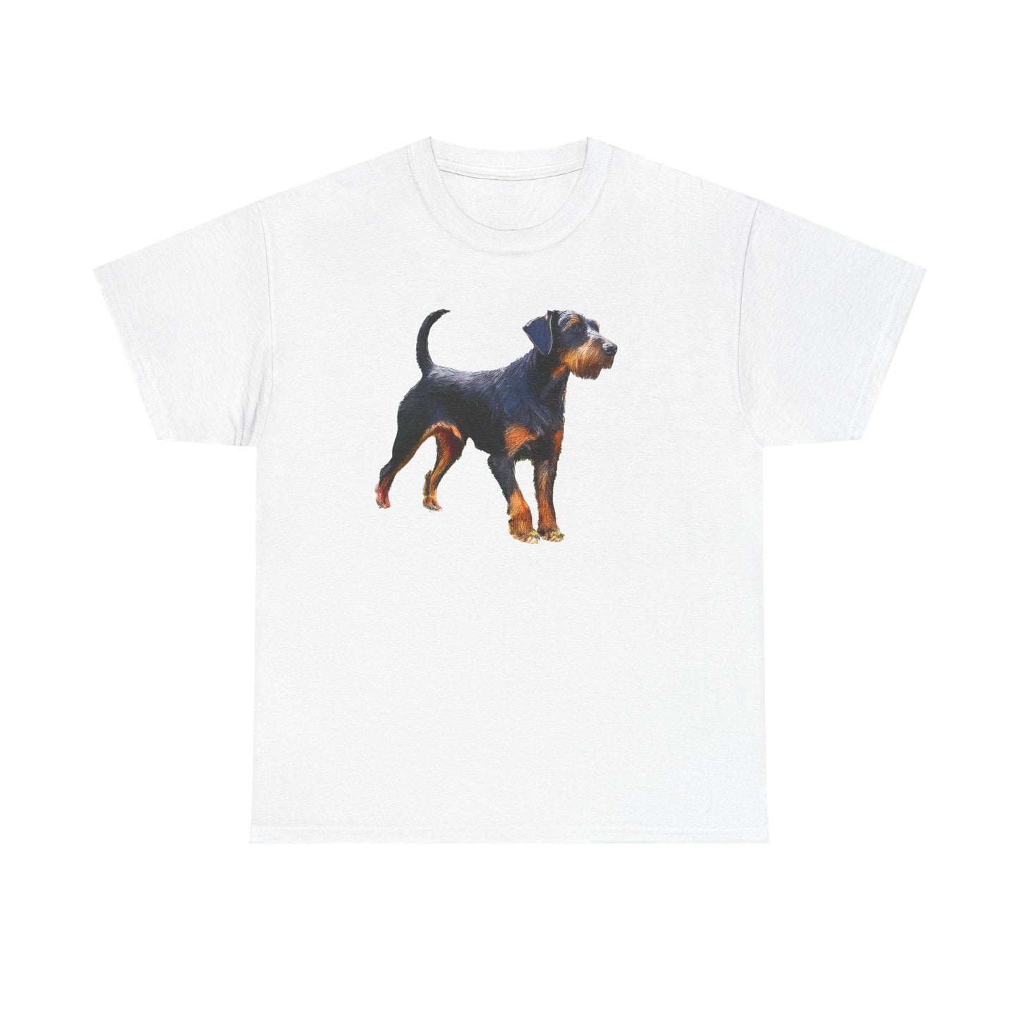 Deutscher Jagdterrier Unisex Heavy Cotton Tee
