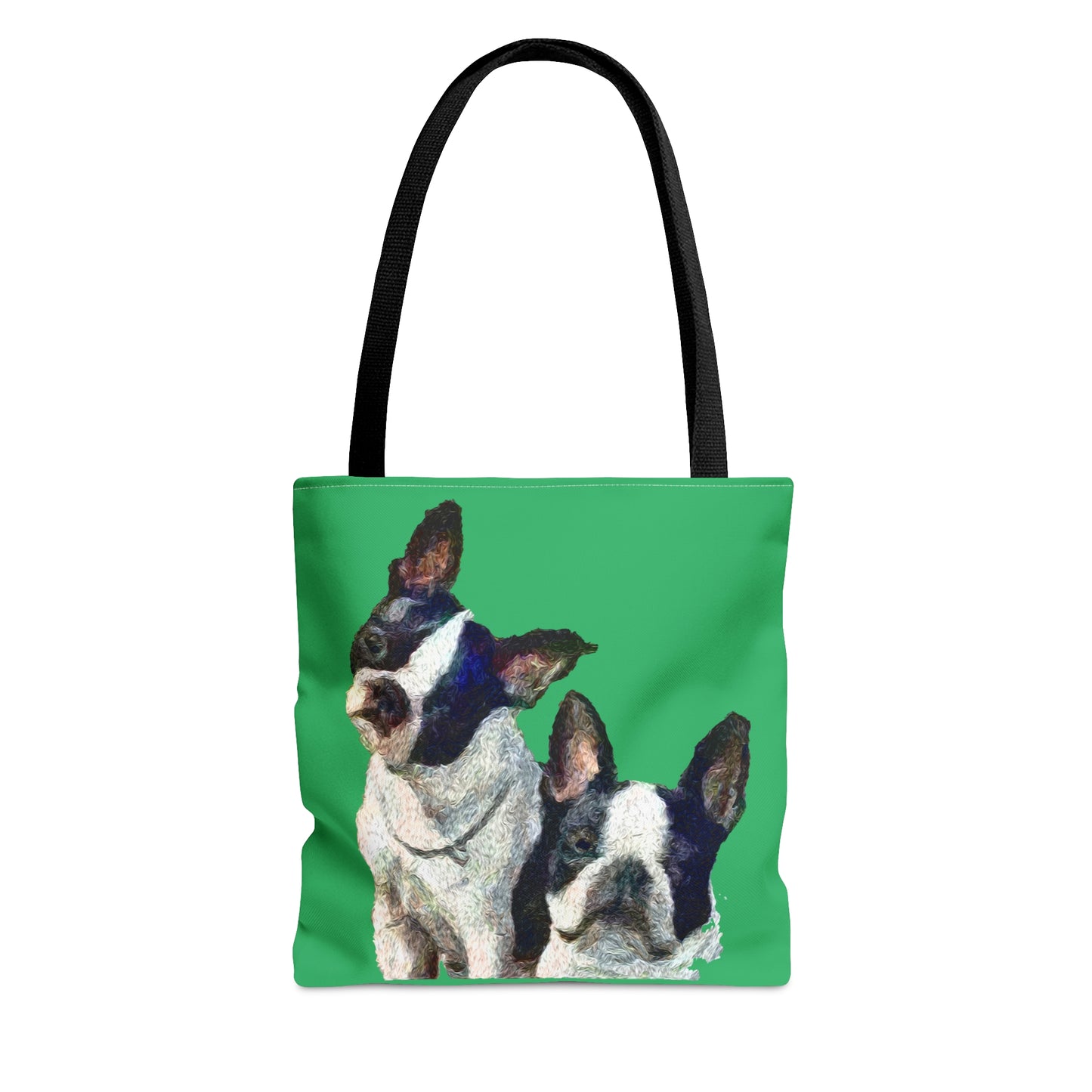 Boston Terrriers "Skipper & Dee Dee" Tote Bag