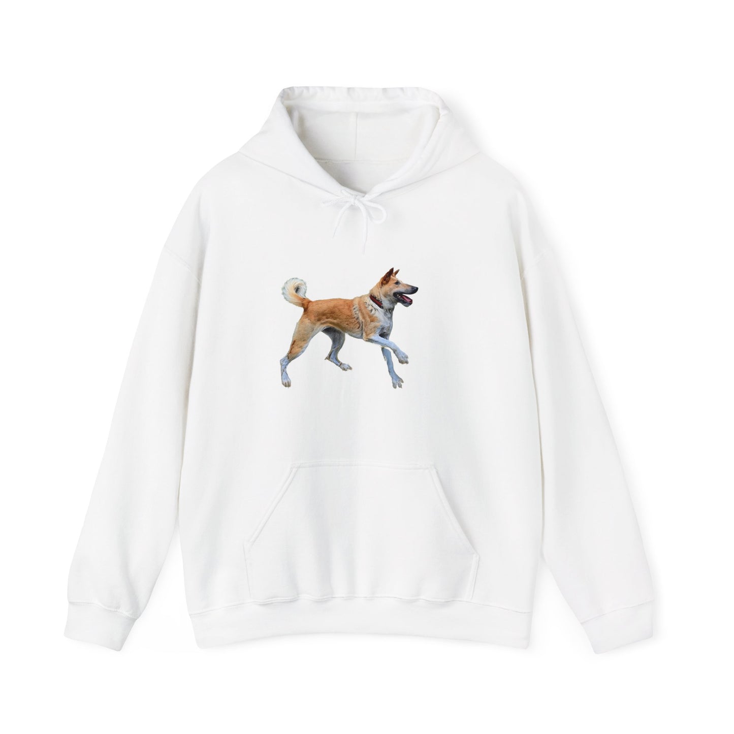 Korean Jindo 50/50 Hooded Sweatshirt