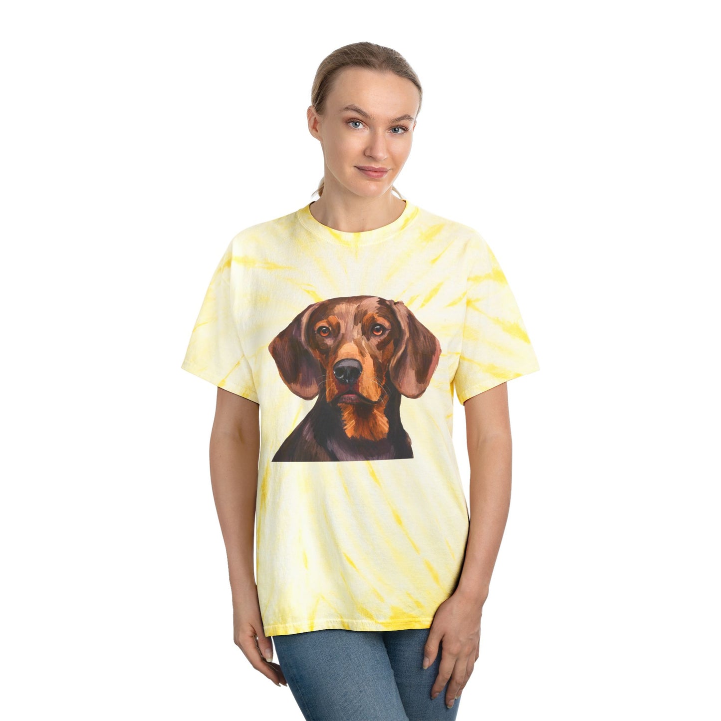 Hannoverscher Schweisshund Classic Tie-Dye Tee, Cyclone