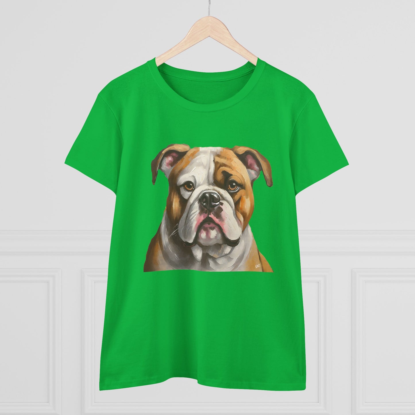 American Bulldog Women's Midweight Cotton Tee
