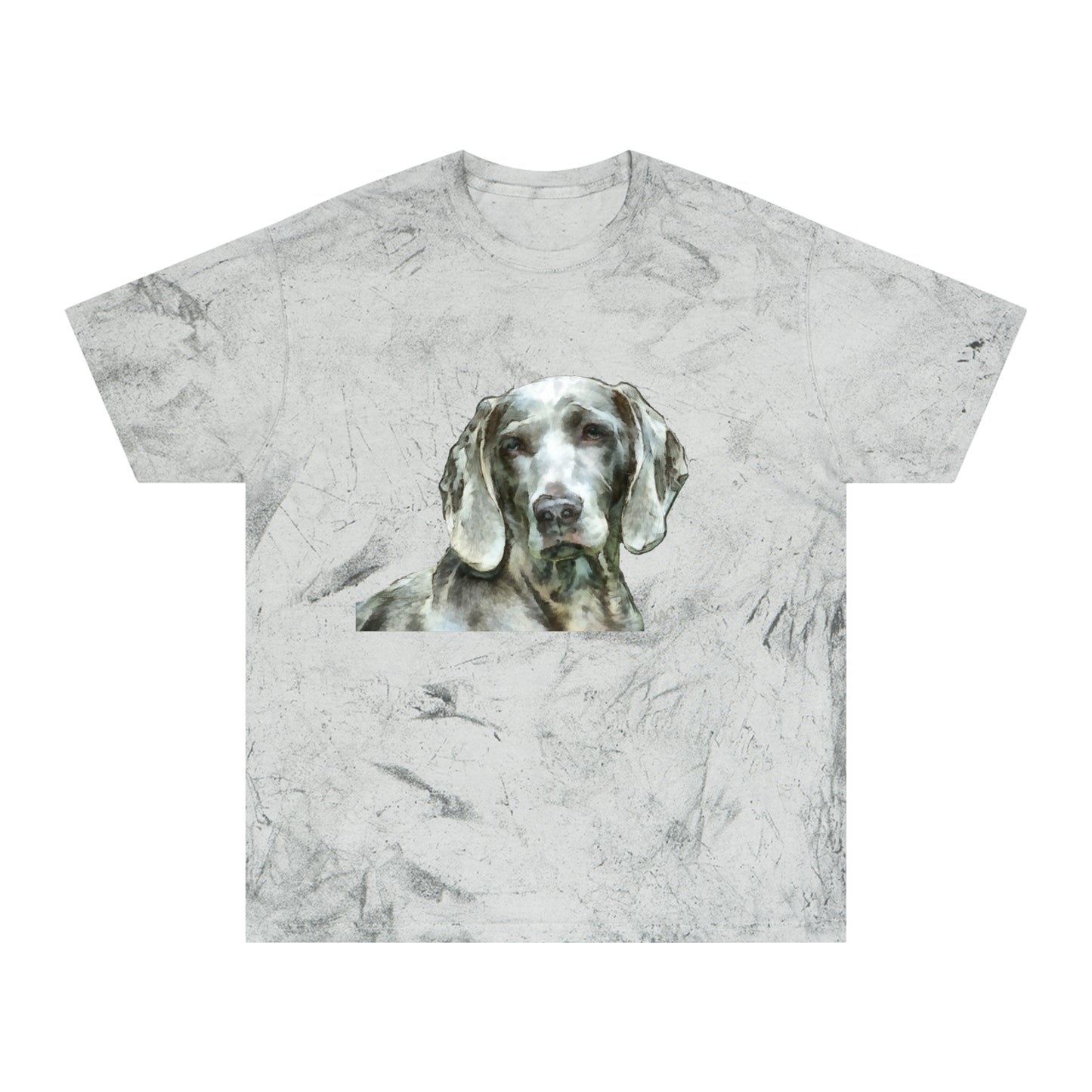 Weimaraner "Greyson" Unisex Cotton Color Blast T-Shirt