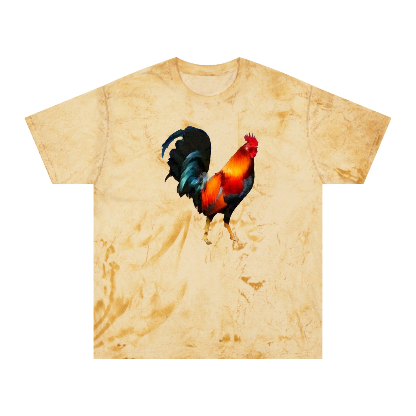 Rooster 'Silas' Unisex Cotton Color Blast T-Shirt