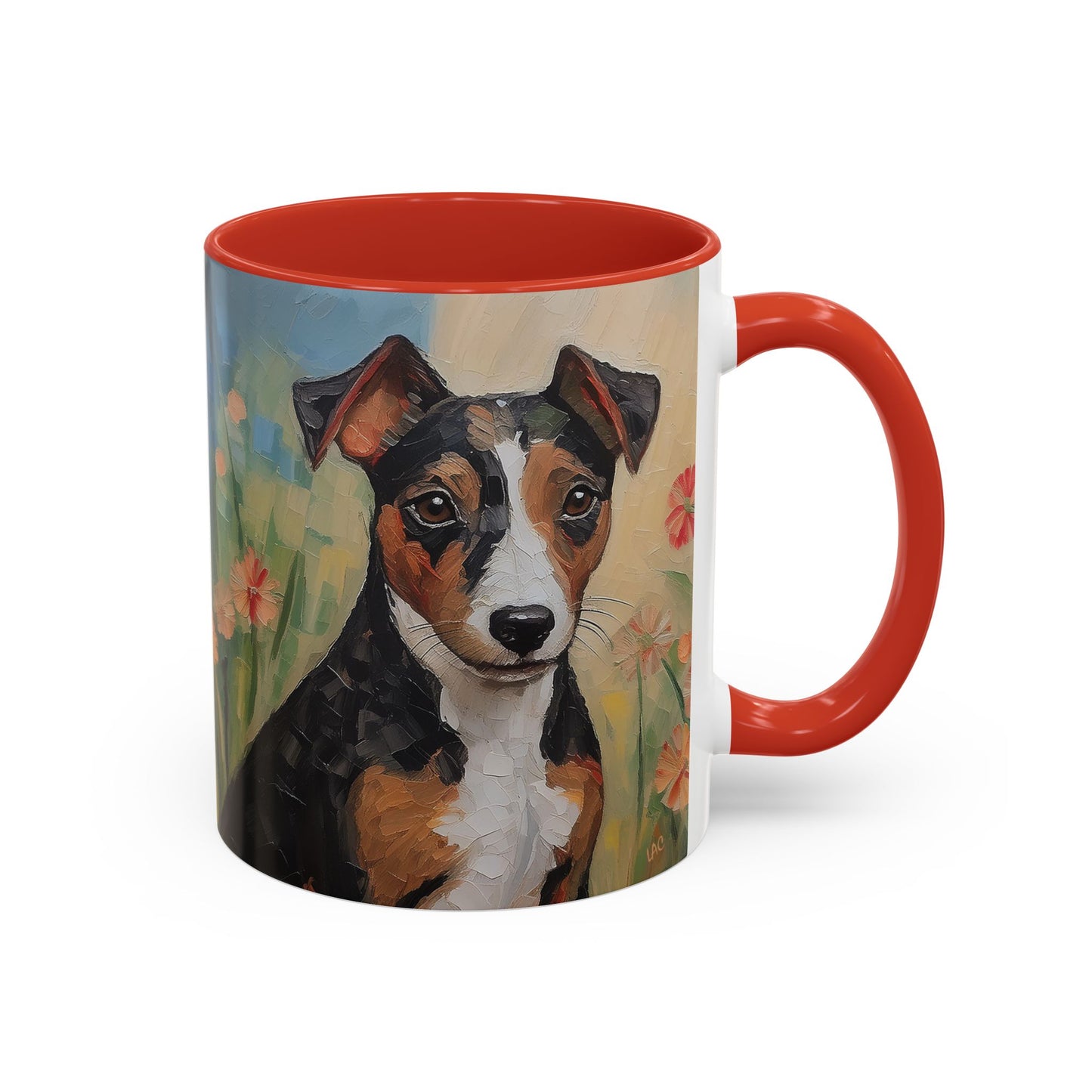 Teddy Roosevelt Terrier - Ceramic Accent Coffee Mug - 2 Sizes