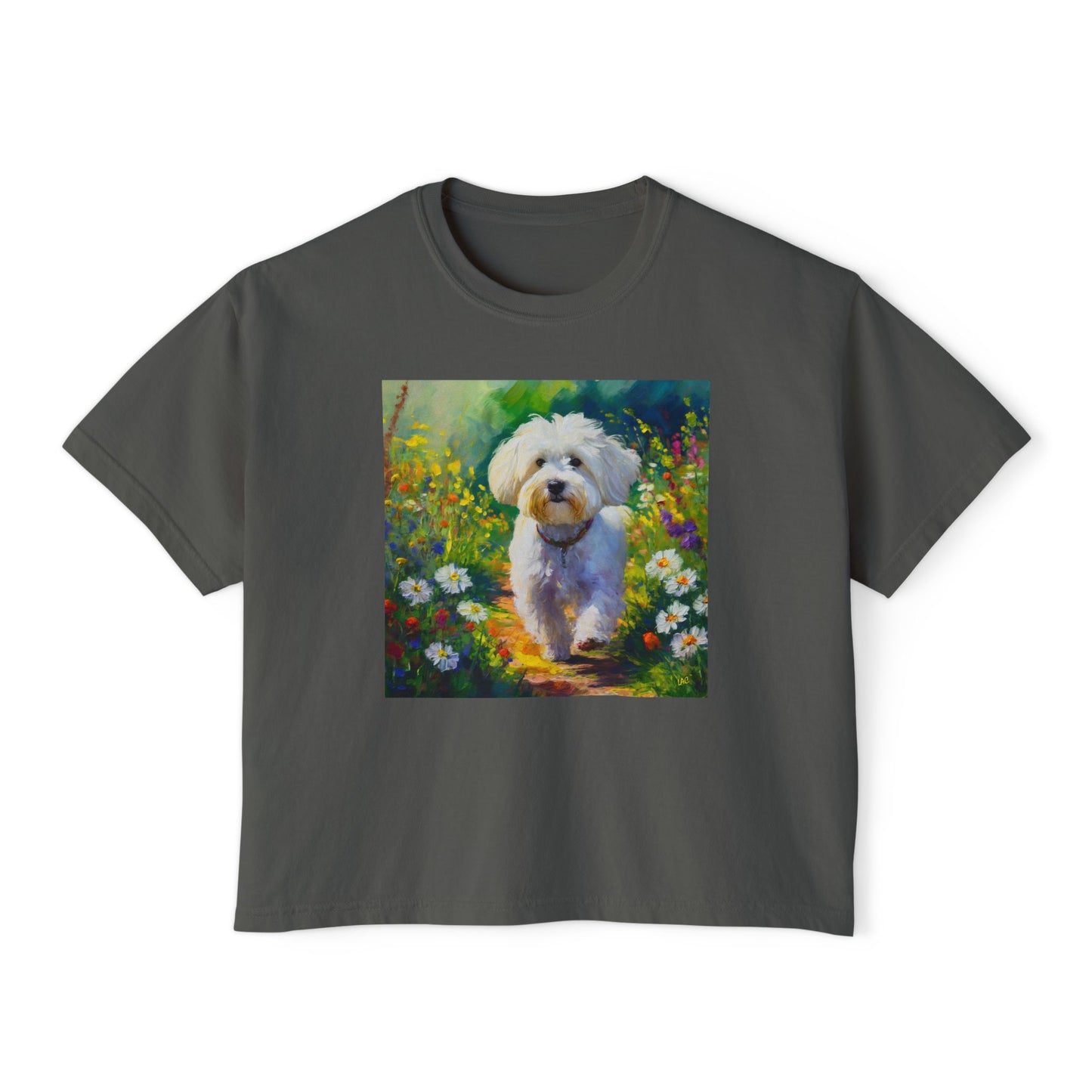 Bolognese Women's Oversized Boxy Tee