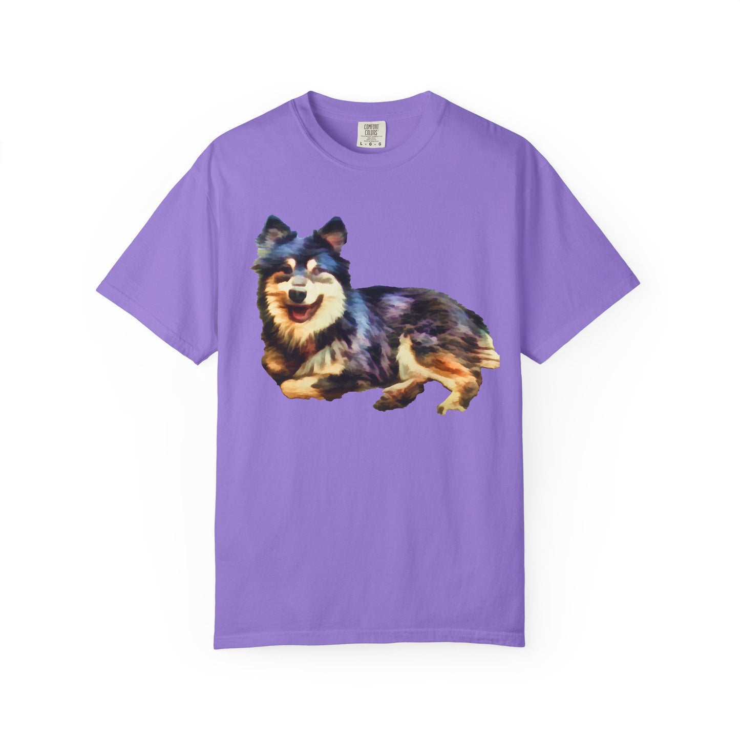 Finnish Lapphund Unisex Relaxed Fit Garment-Dyed T-shirt