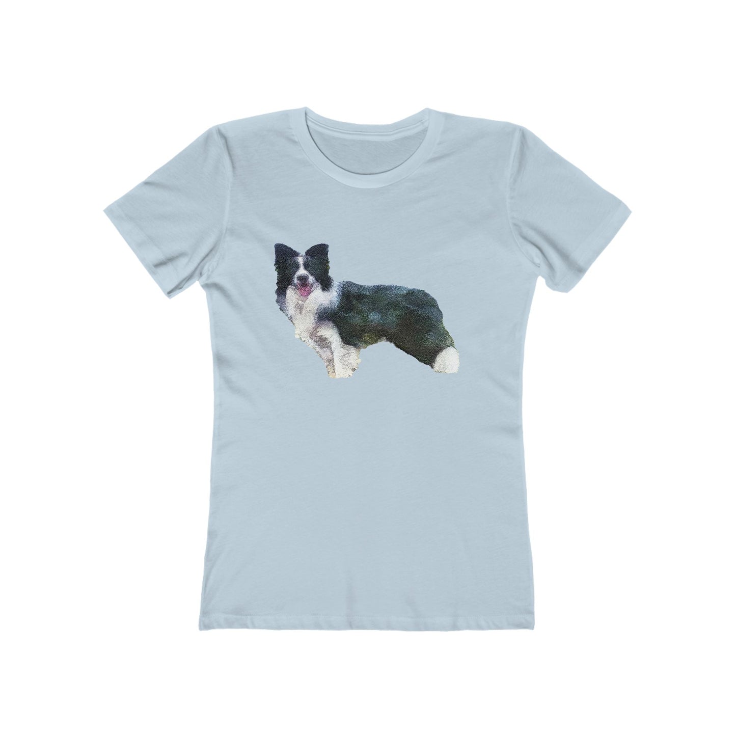 Border Collie 'Andrew' Women's Slim Fit T-Shirt