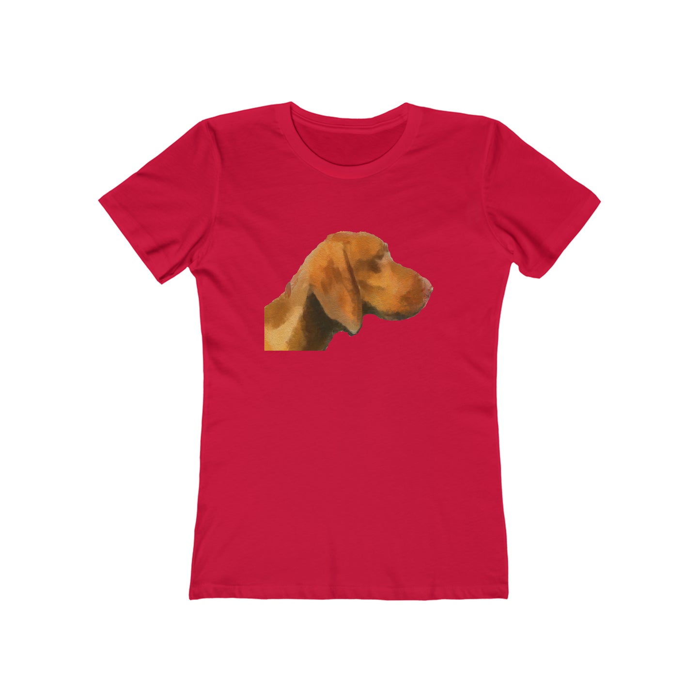 Vizsla 'Bela' - Women's Slim FIt Ringspun Cotton T-Shirt