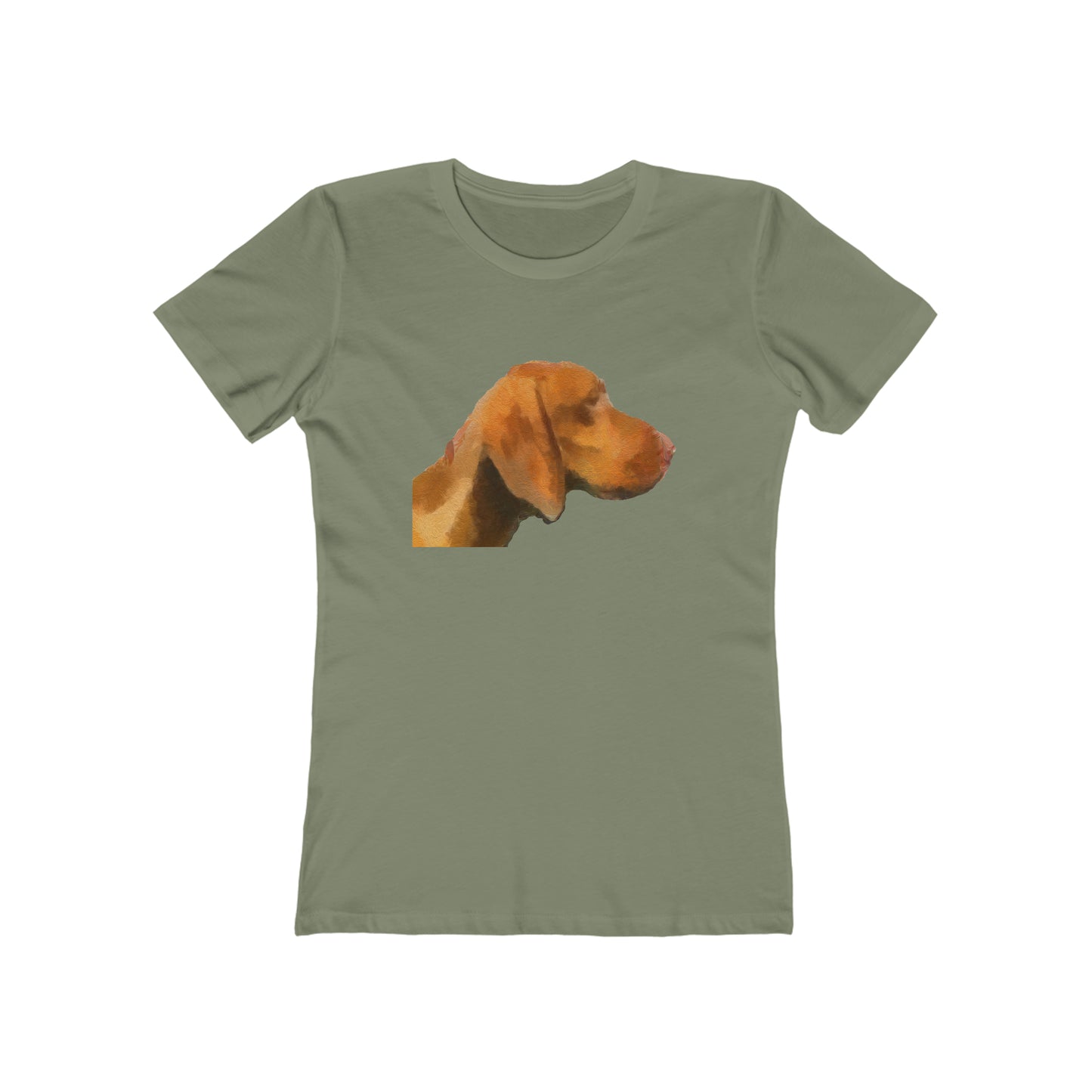 Vizsla 'Bela' - Women's Slim FIt Ringspun Cotton T-Shirt