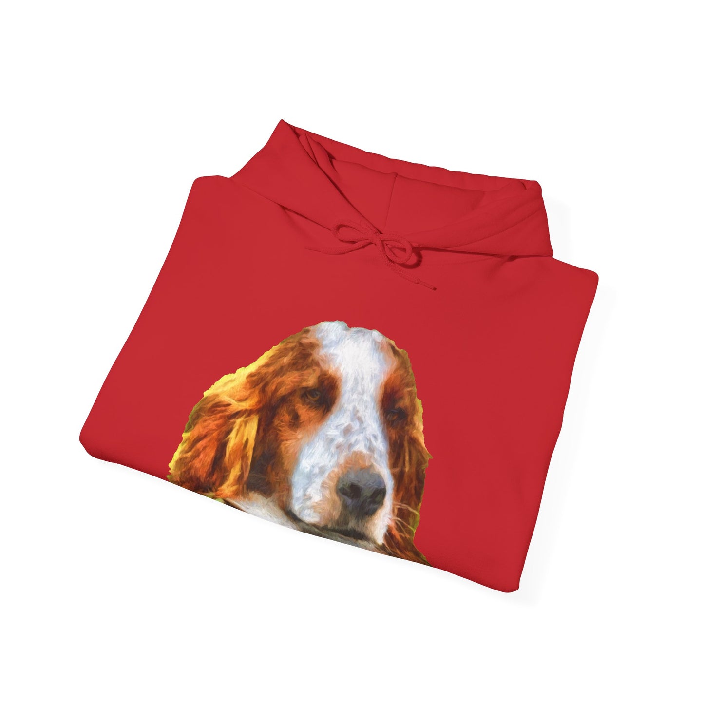 Irish Red & White Setter - Unisex 50/50 Hoodie