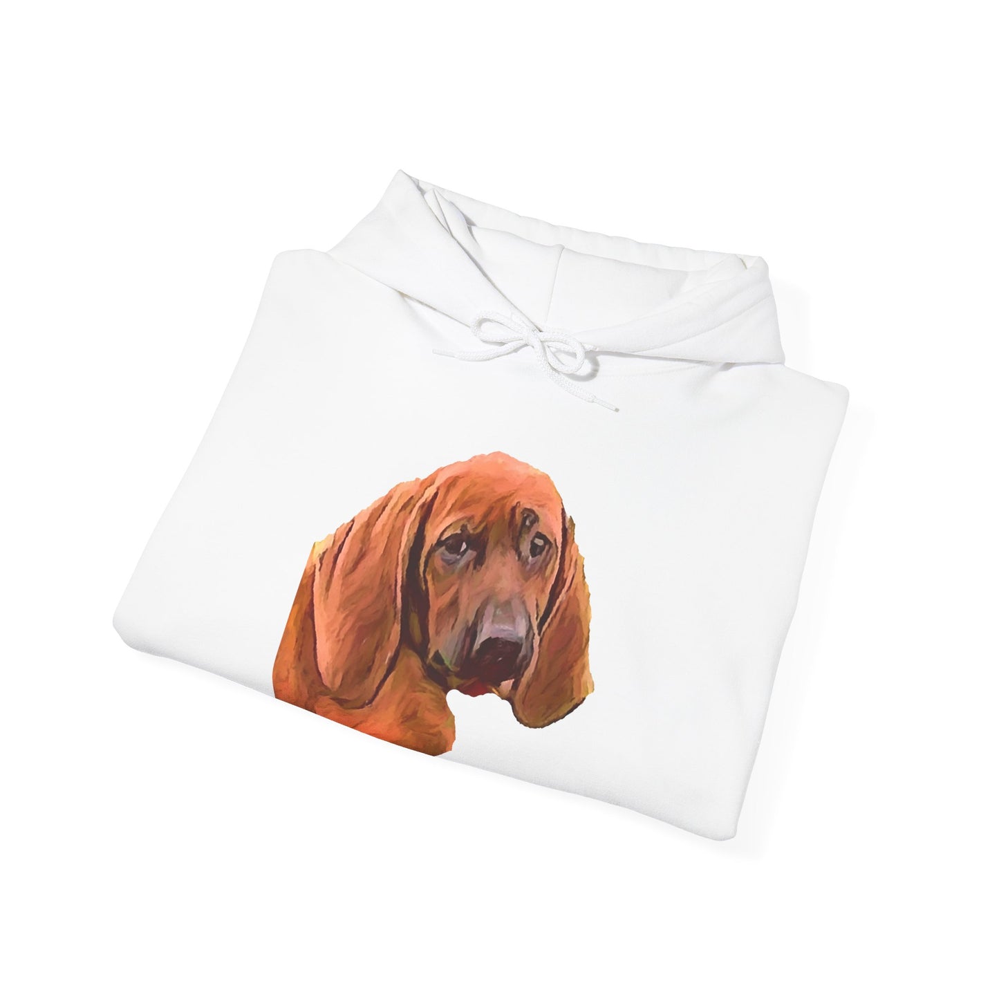 Redbone Coonhound Unisex 50/50 Hoodie