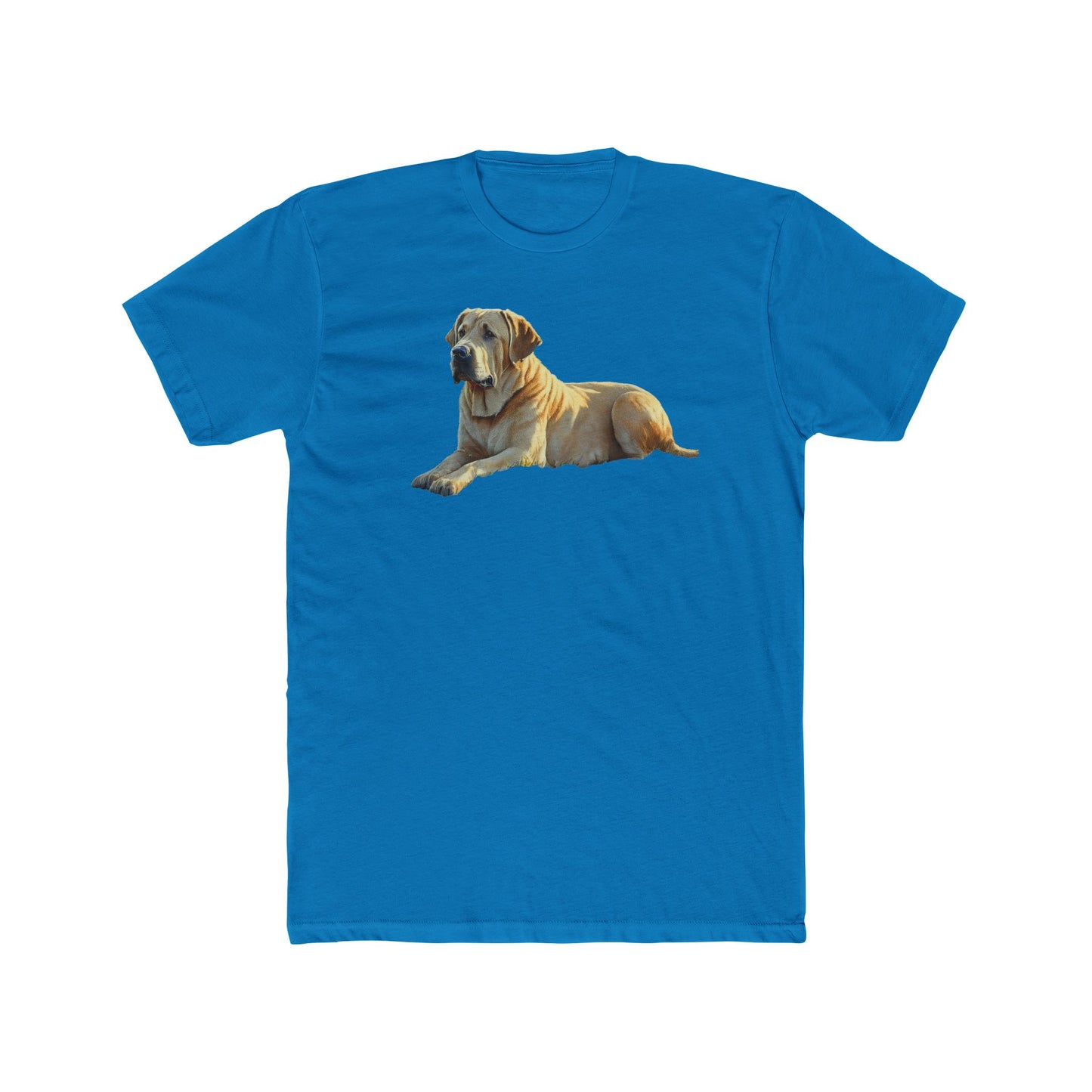 Broholmer - Danish Mastiff Men's Fitted Cotton Crew Tee