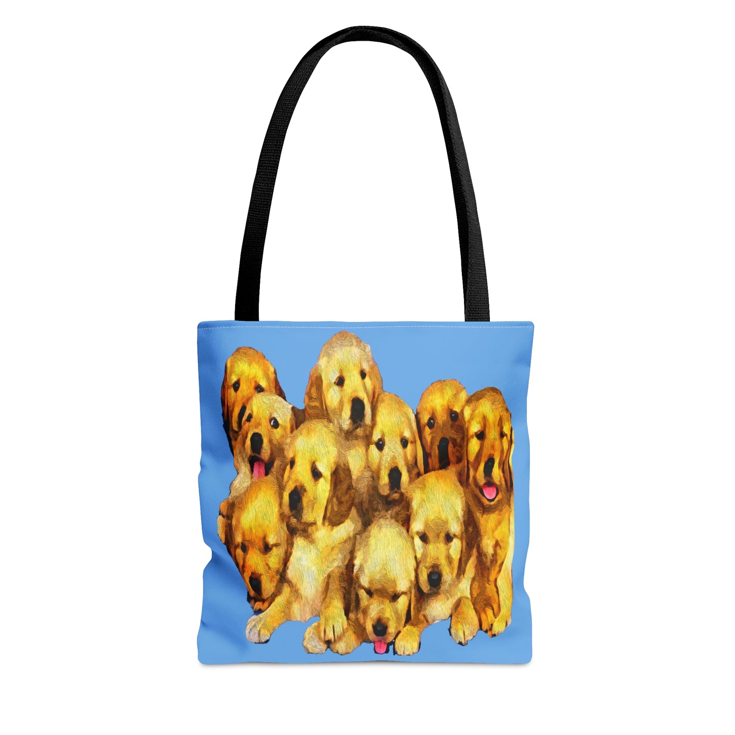 Golden Retriever Puppies Tote Bag