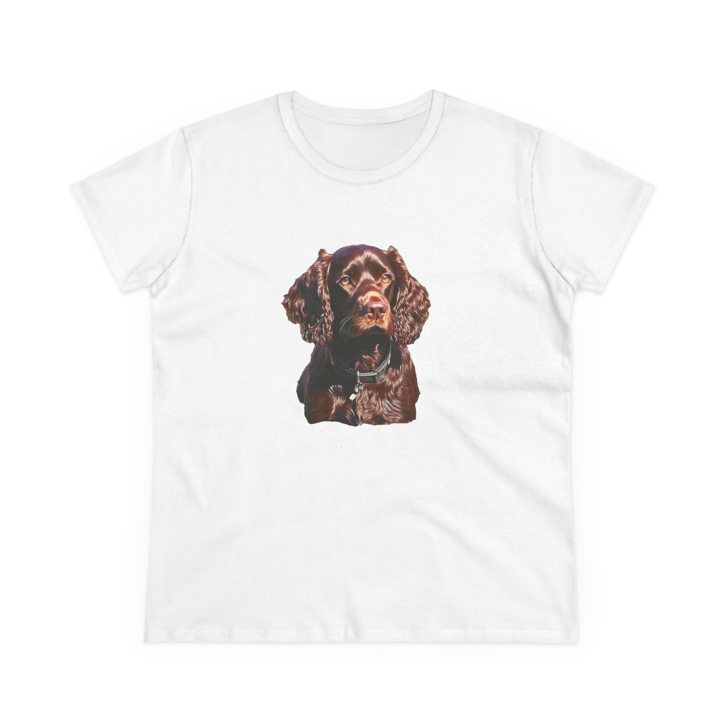 Boykin Spaniel Women's Midweight Cotton Tee