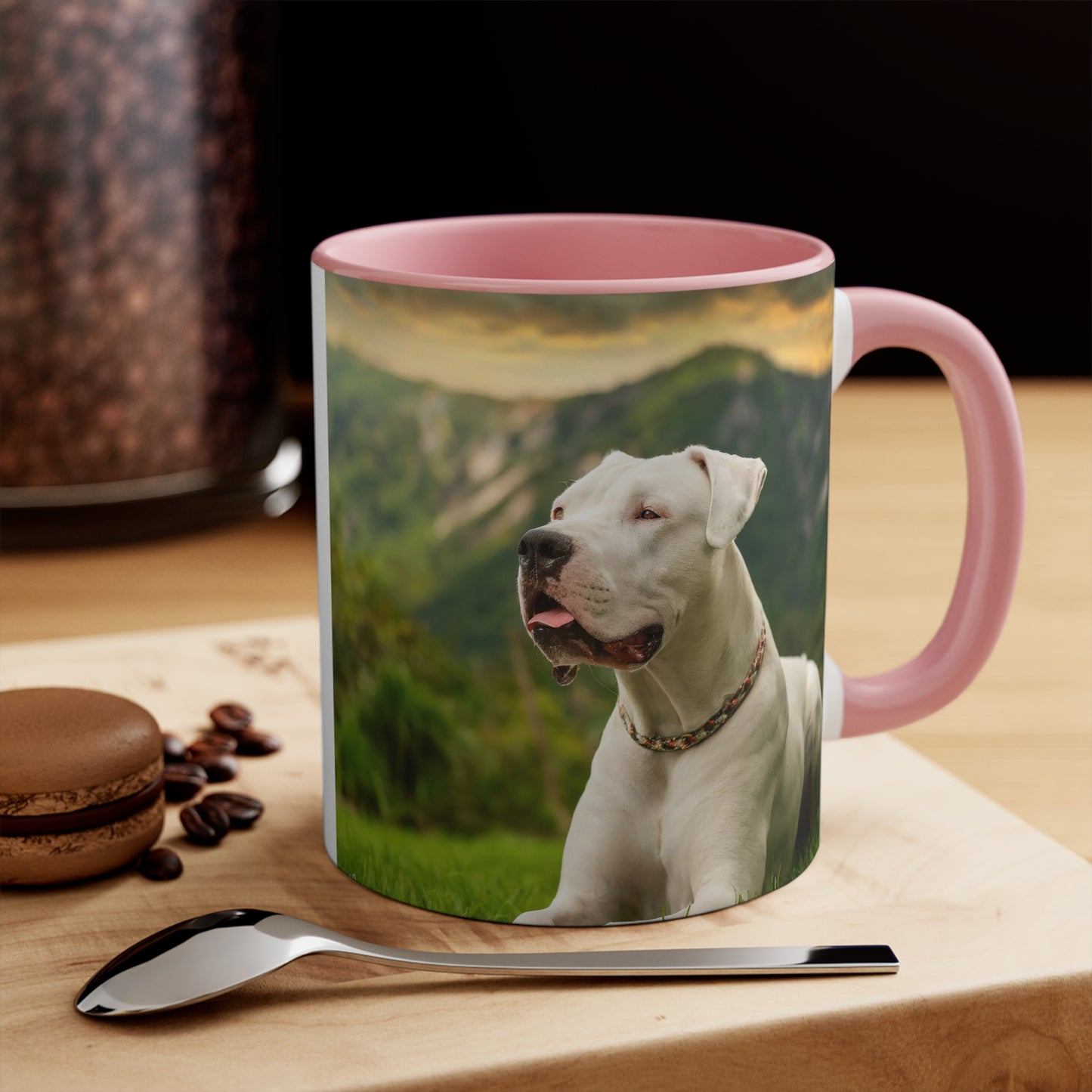 Dogo Argentino 11oz Ceramic Accent Mug