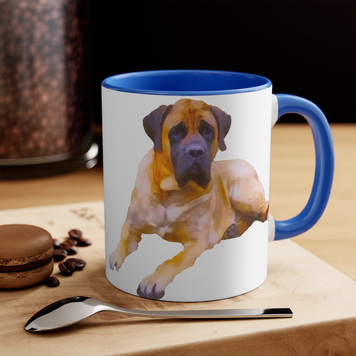 Mastiff 'Maury' Accent Coffee Mug, 11oz