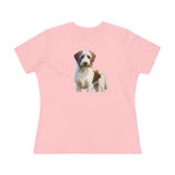 Kromfohrländer Women's Relaxed Fit Cotton Tee