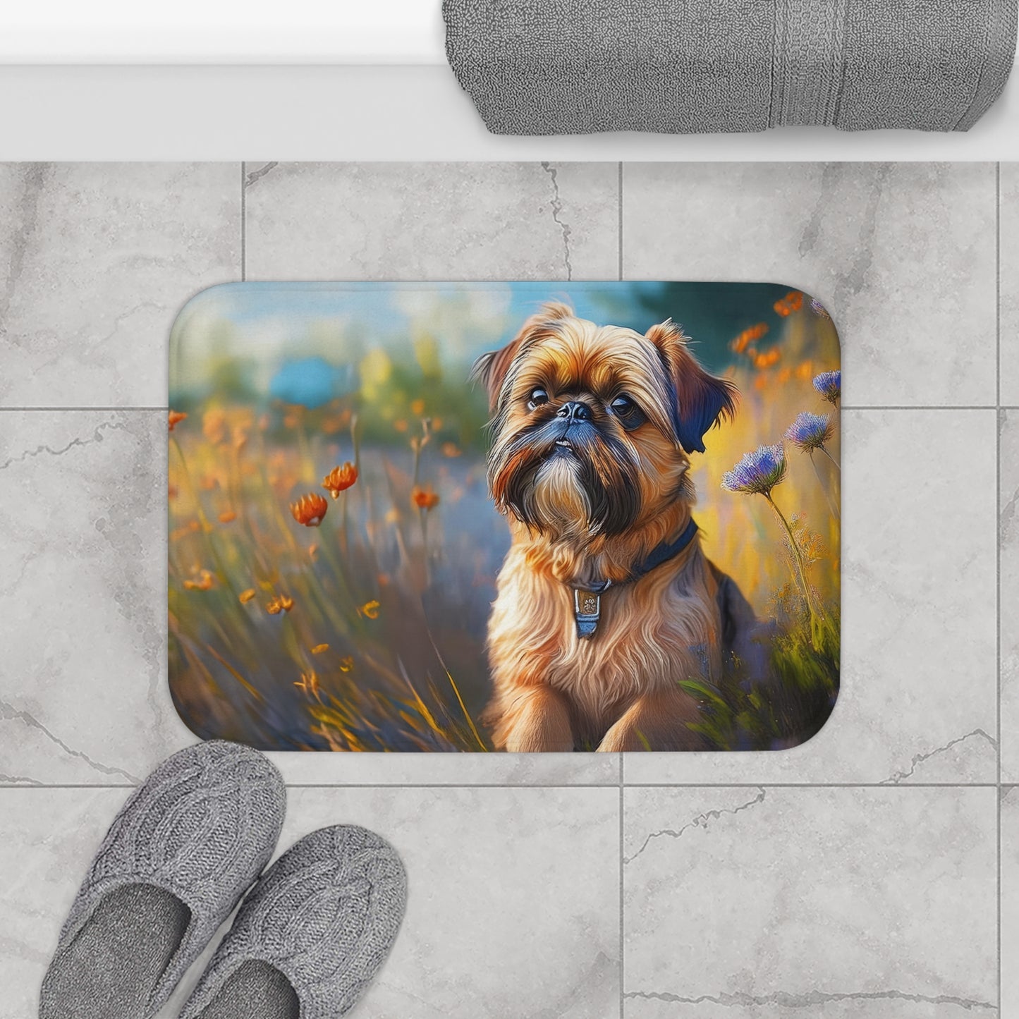 Brussels Griffon - Bathroom Rug Mat