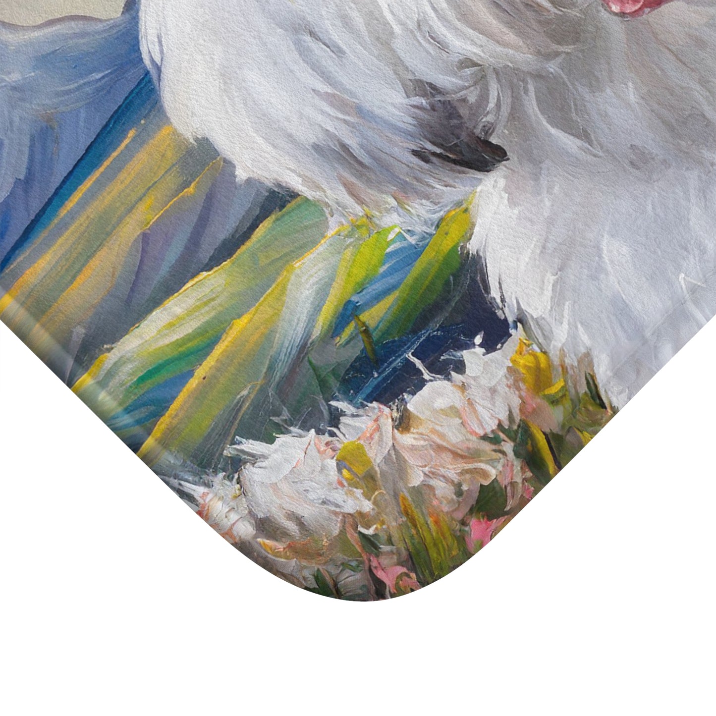 Coton de Tulear Bathroom Rug Mat