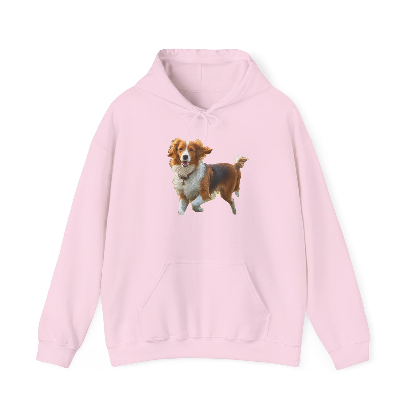 Nederlandse Kooikerhondje Unisex 50/50 Hooded Sweatshirt