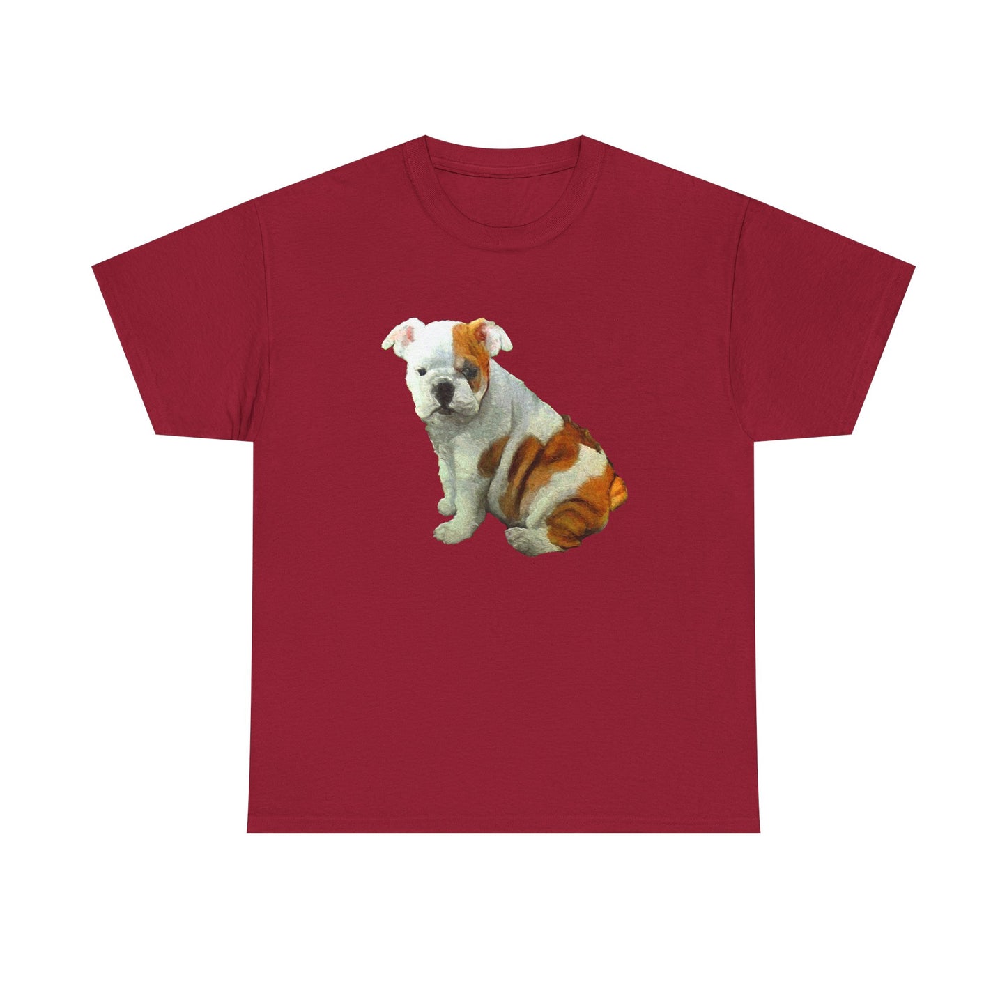 English Bulldog 'Bugsy' Unisex Heavy Cotton Tee