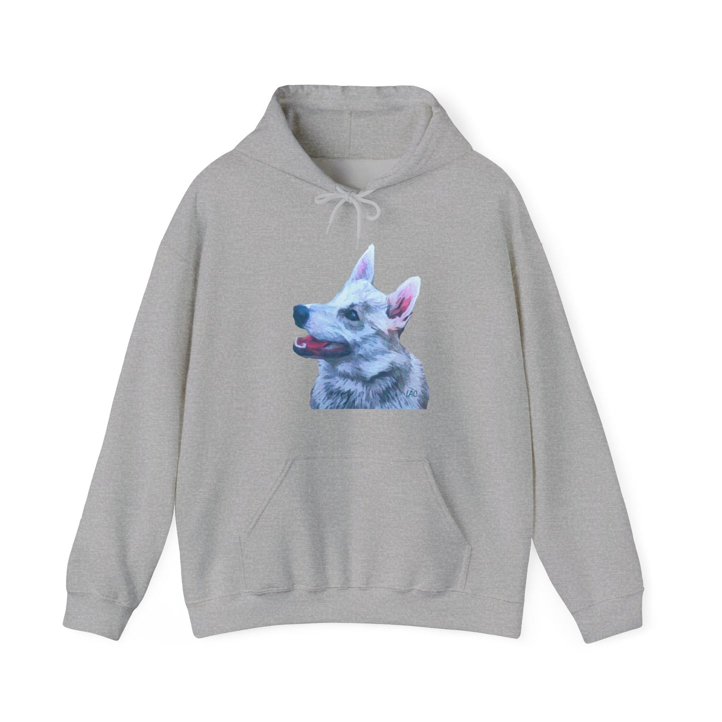Norwegian Buhund - Unisex 50/50 Hoodie
