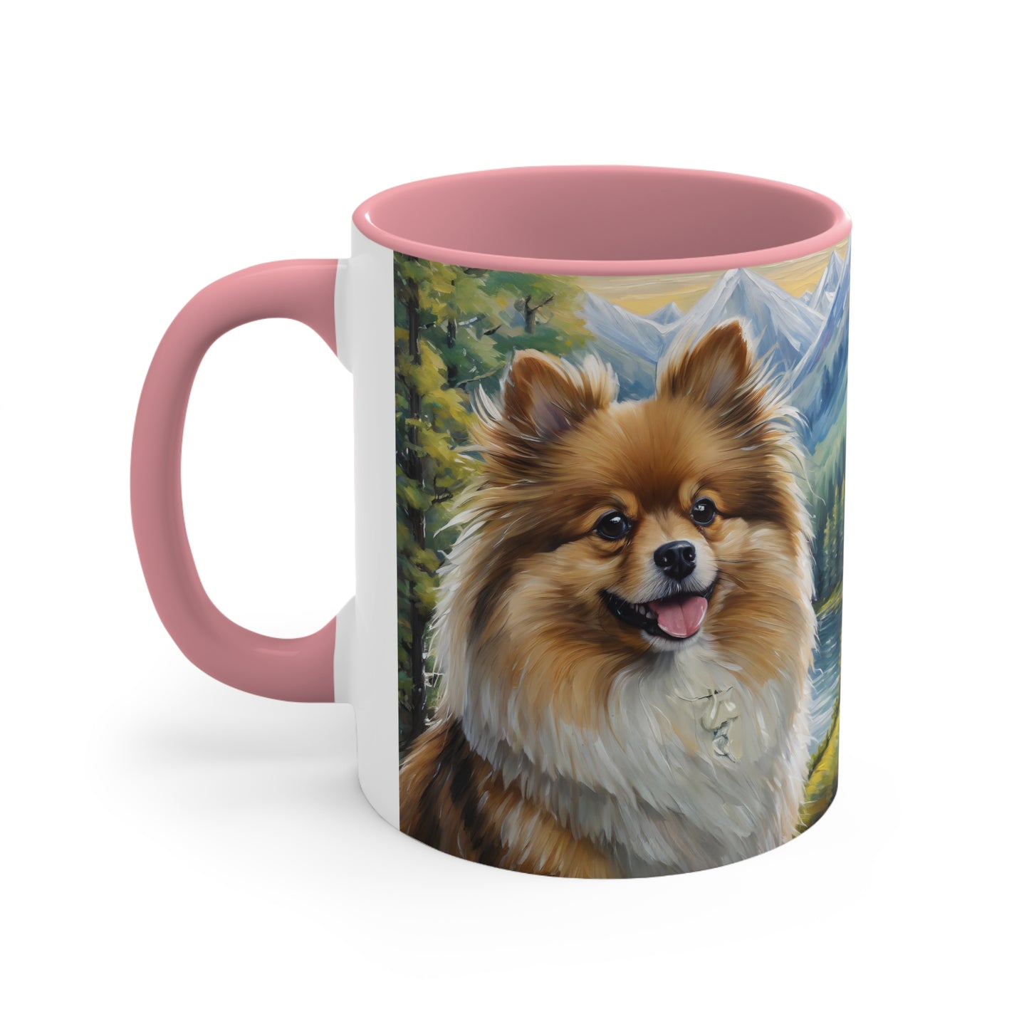 German Spitz 11oz Ceramic Accent Mug