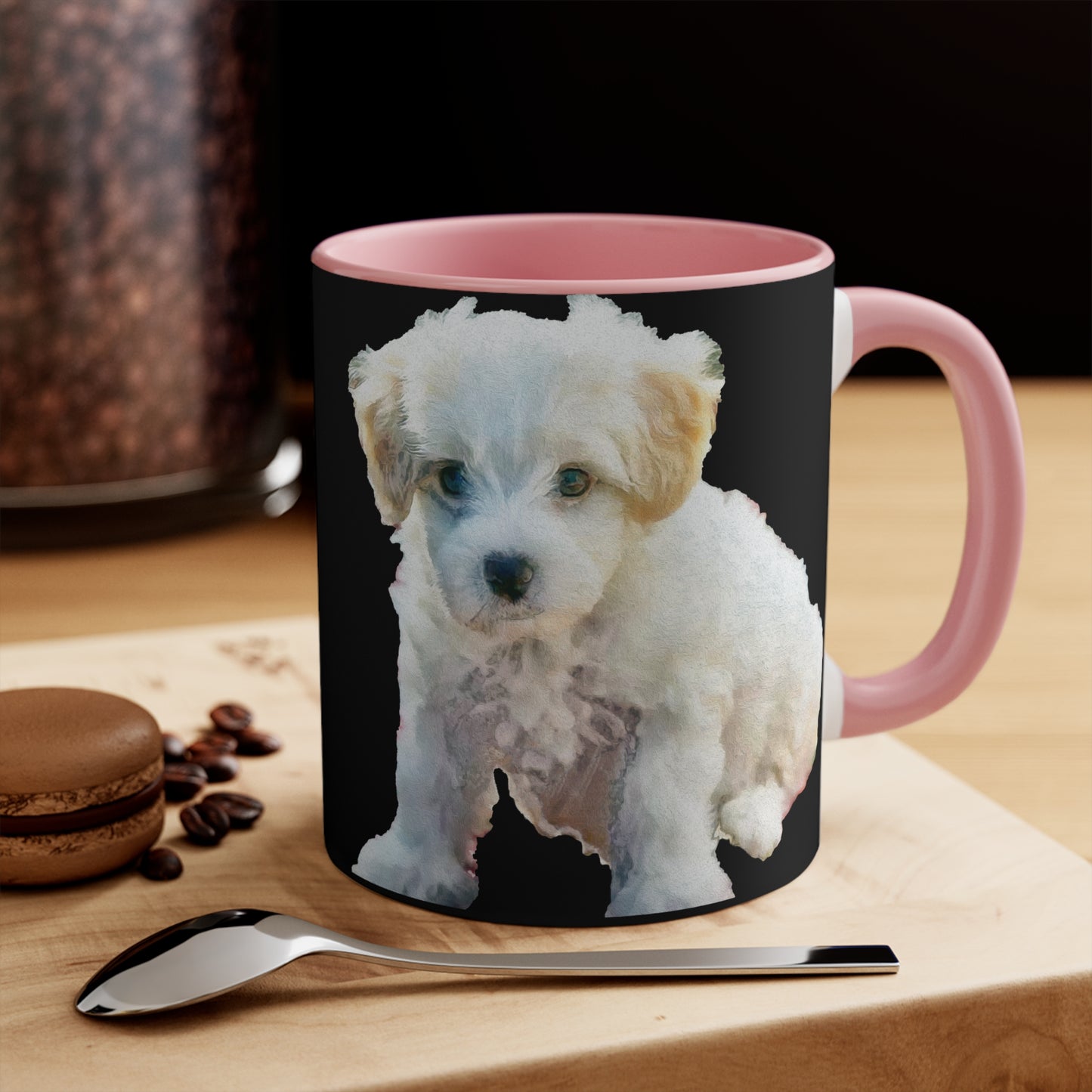 Bichon Frise Accent Coffee Mug - 11oz Delight