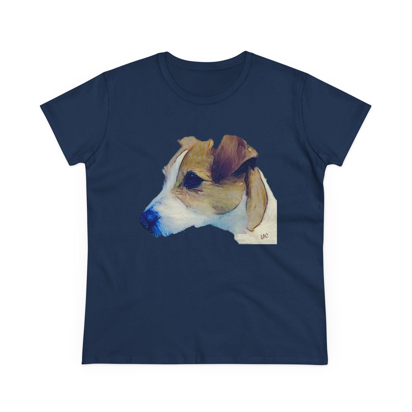 Parson Jack Russell Terrier Women's Midweight Cotton Tee
