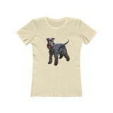 Kerry Blue Terrier - Women's Slim Fitted Ringspun Cotton Tee