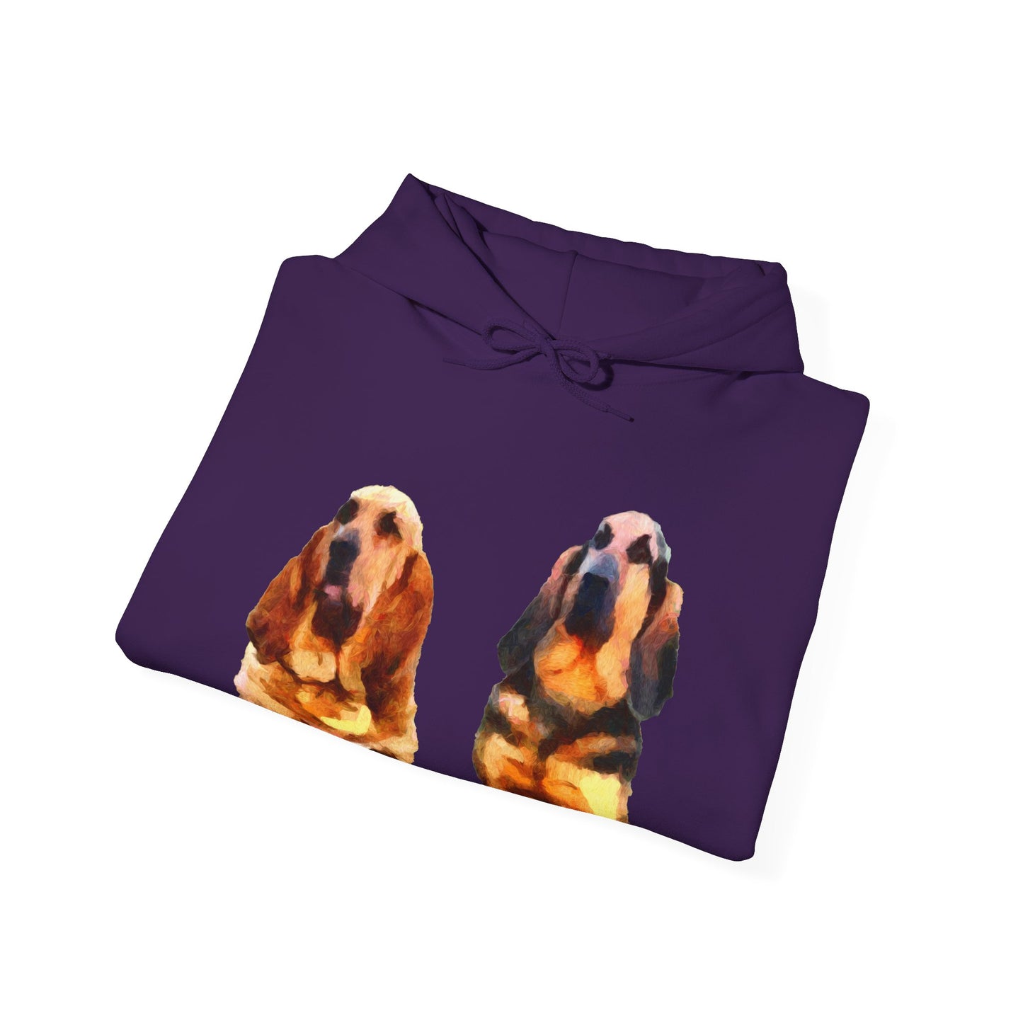 Bloodhounds 'Bear and Bubba' Unisex 50/50 Hoodie