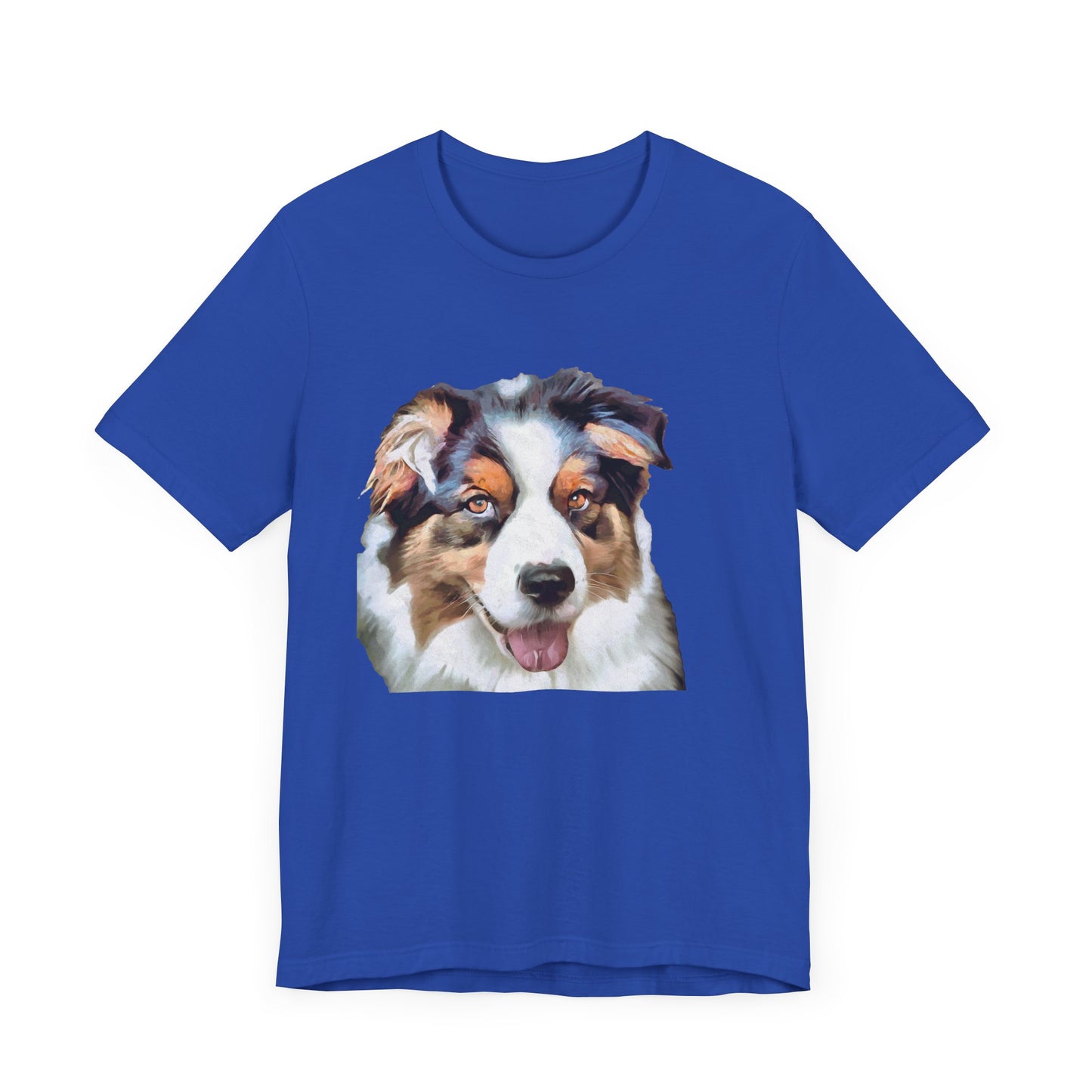 Australian Shepherd 'Blue Merle' Unisex Jersey Short Sleeve Tee