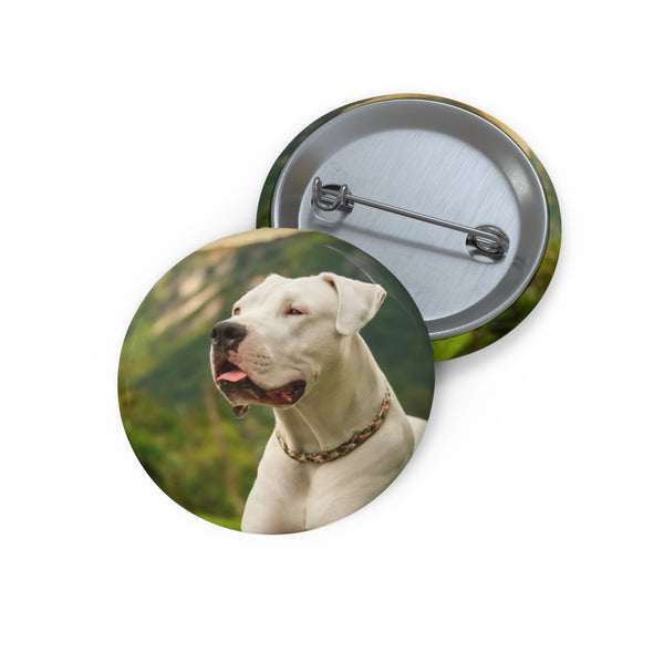Dogo Argentino Pinback Buttons