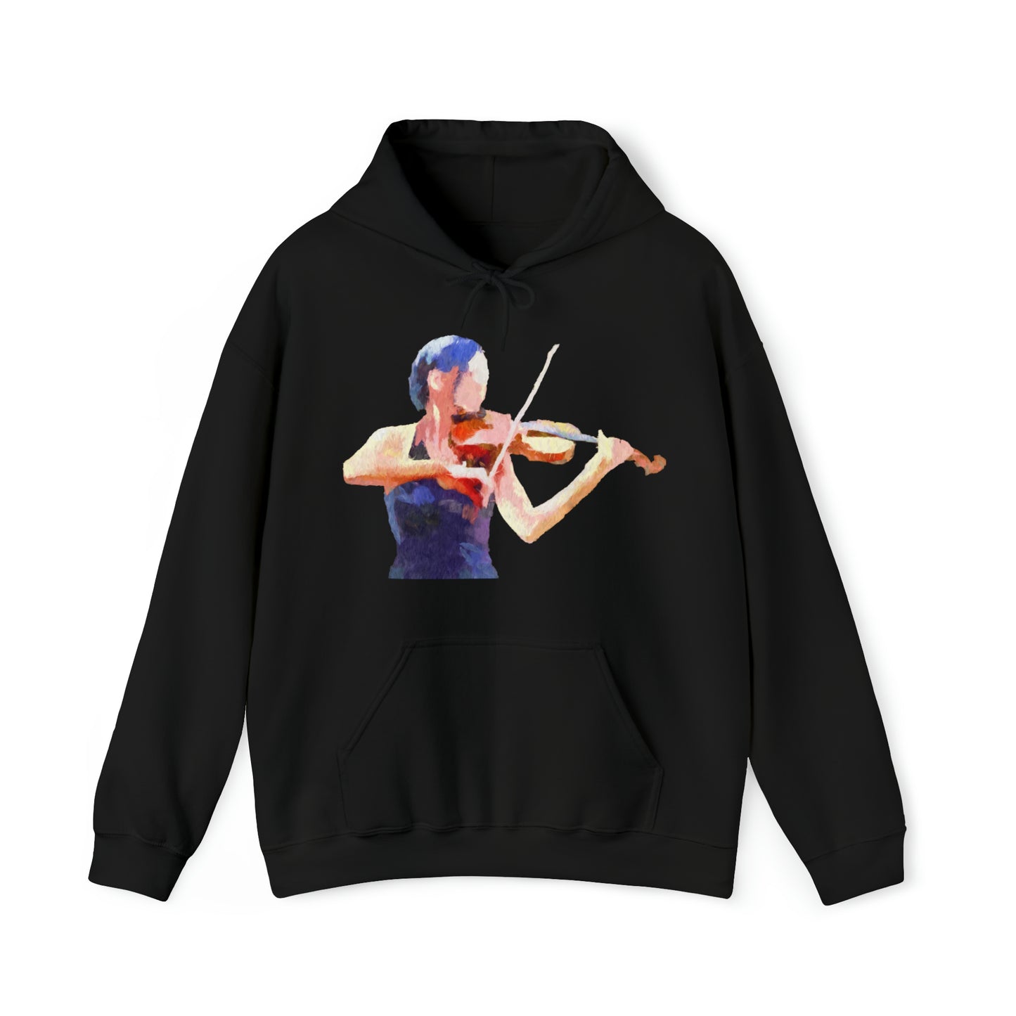 Violin 'The Bowist' Unisex 50/50 Hoodie
