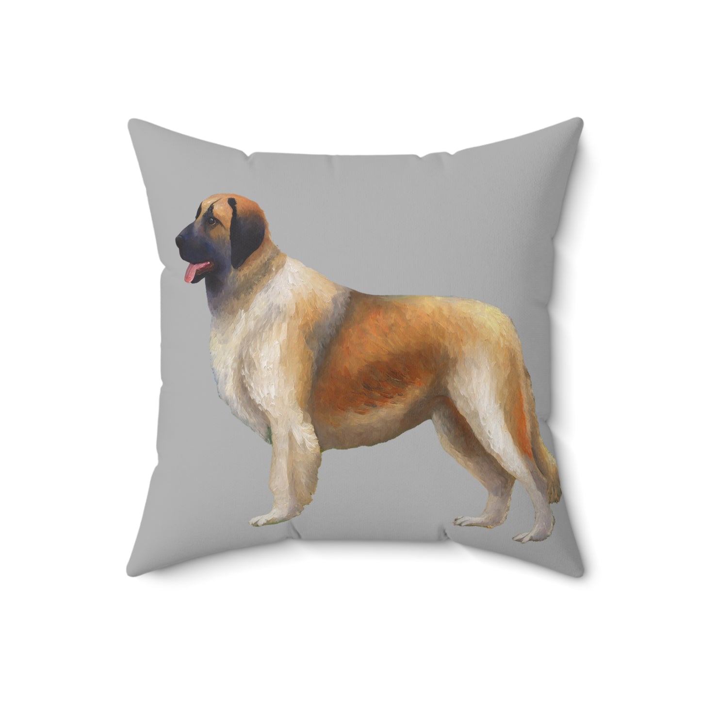 Anatolian Shepherd Spun Polyester Square Pillow