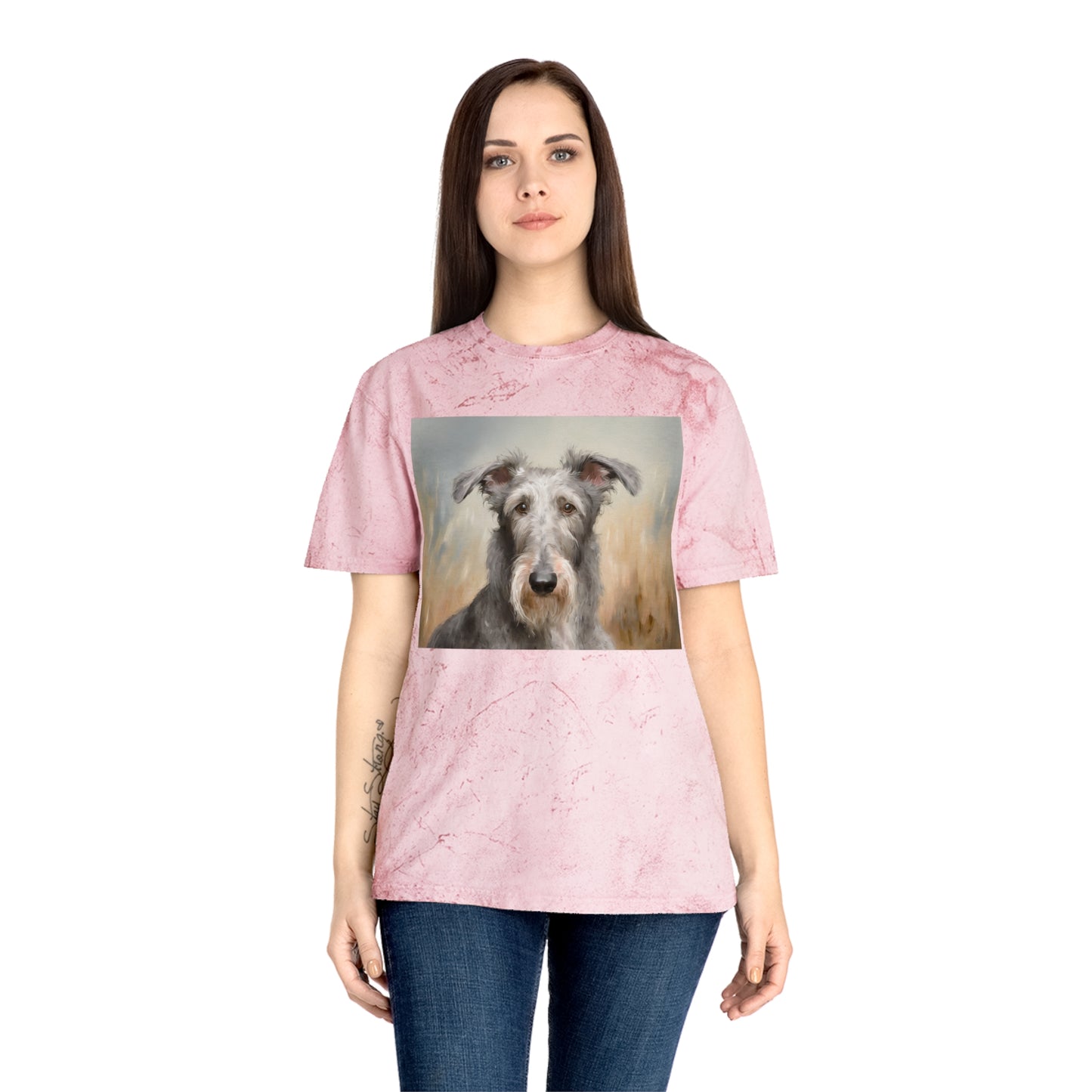 Scottish Deerhound Unisex Color Blast T-Shirt