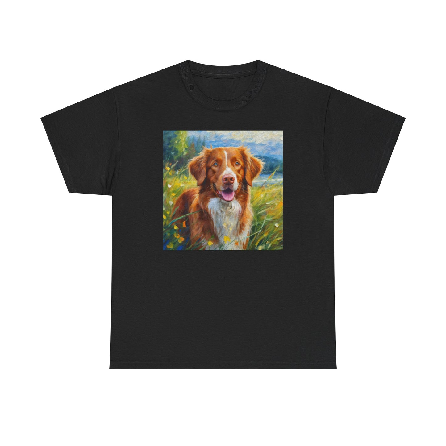 Nova Scotia Duck Tolling Retriever 'Dixie' Heavy Cotton Tee