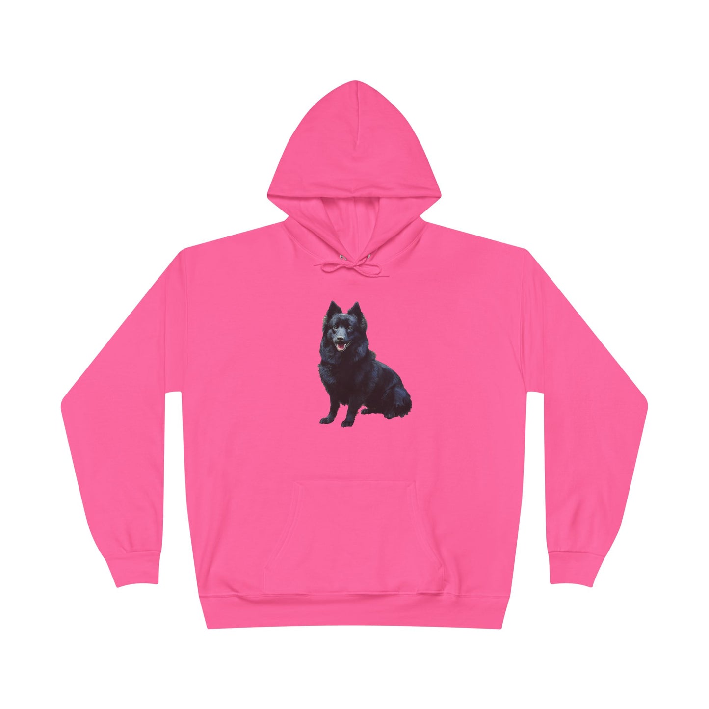Schipperke Unisex Dog Lover Fleece Lined Hoodie