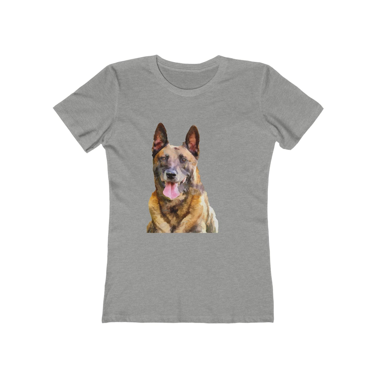 Belgian Malinois Women's Slim Fit Ringspun Cotton T-Shirt