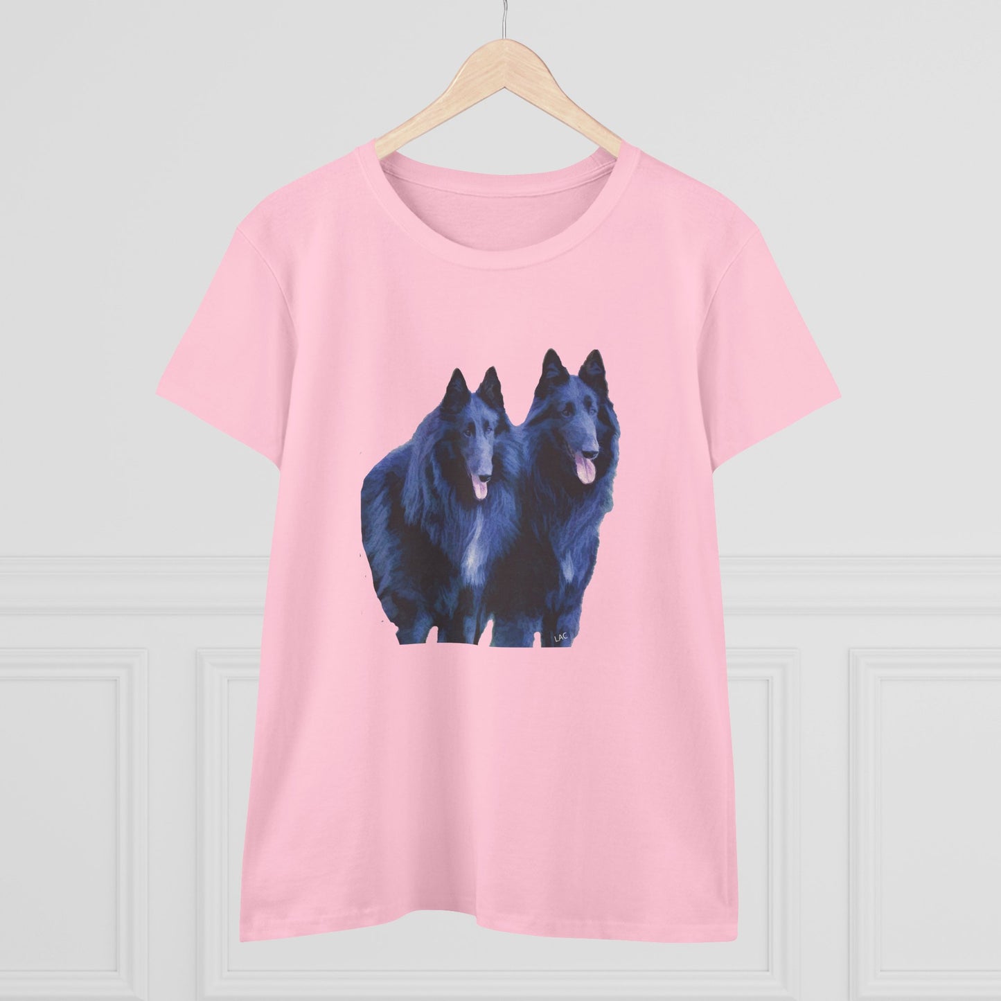 Belgian Shepherds Women's Midweight Cotton Tee - Style Meets Comfort