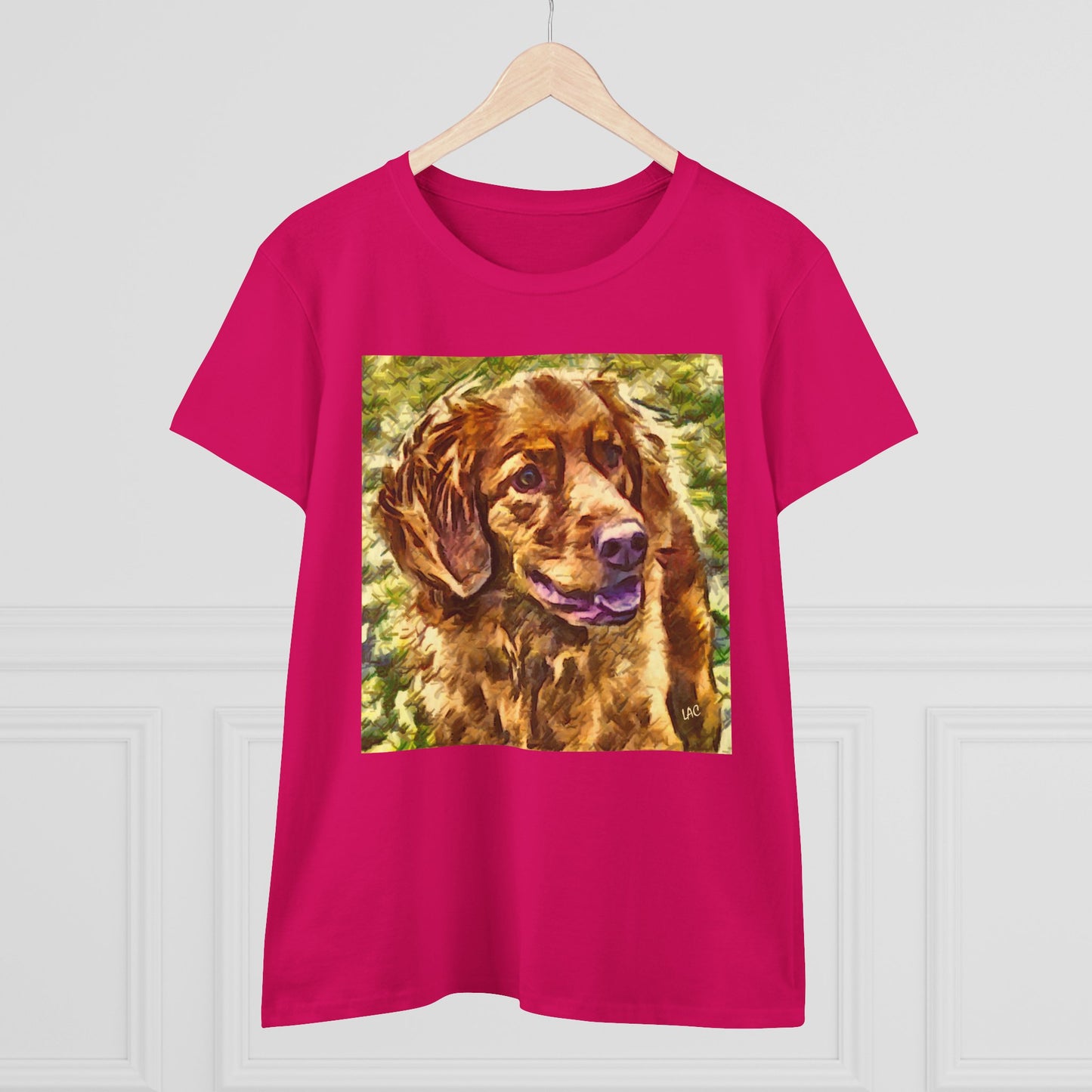 Nova Scotia Duck Tolling Retriever Women's Midweight Cotton Tee