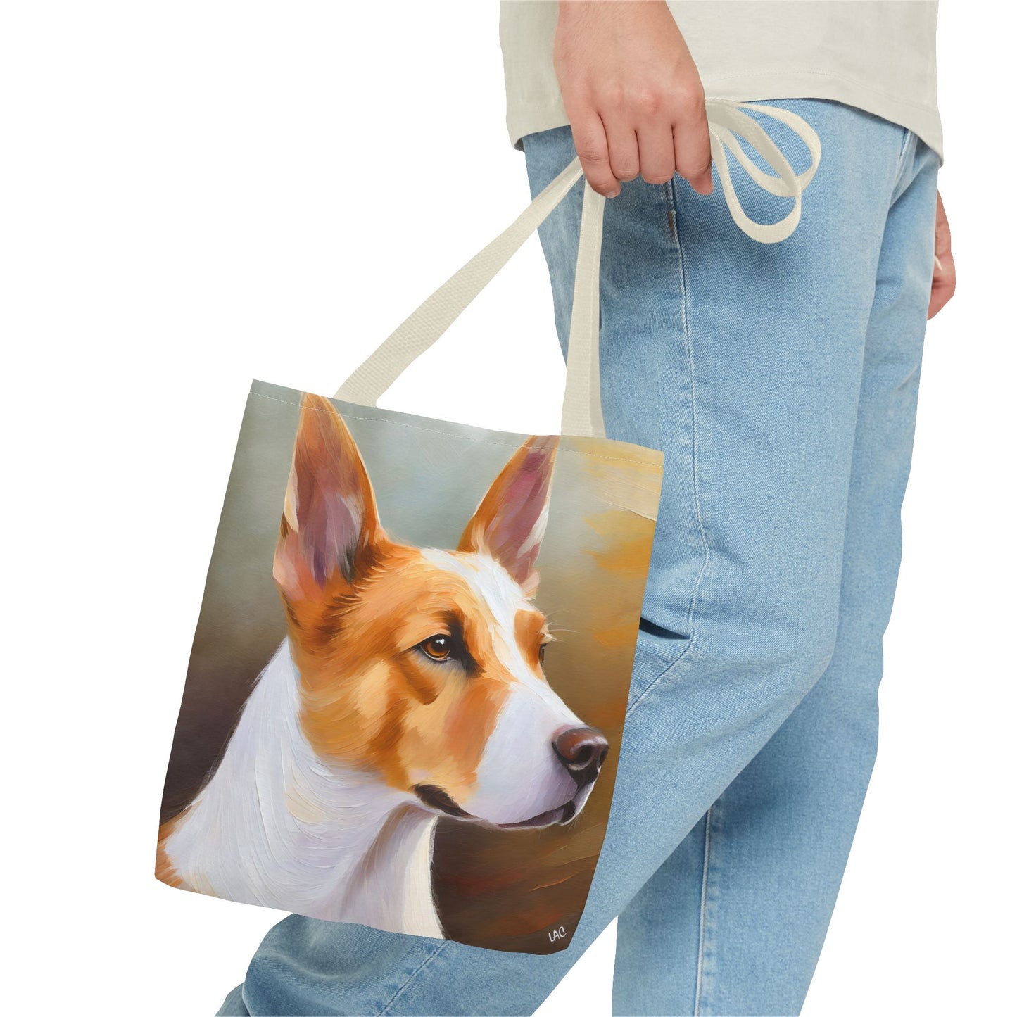 Canaan Dog of Israel Tote Bag (AOP)