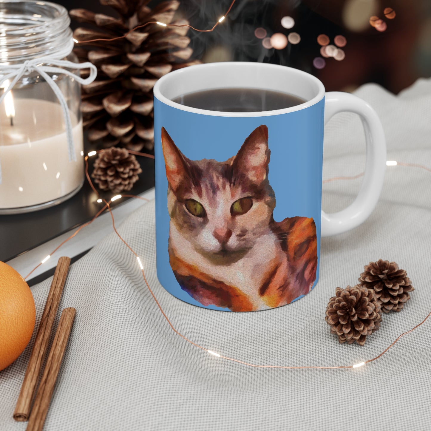 Smidget the Cat - Ceramic Mug 11oz