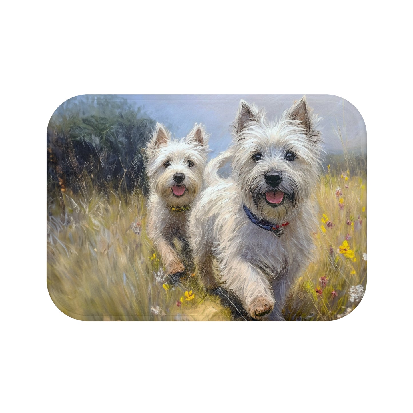 Cairn Terriers - Bathroom Rug Mat