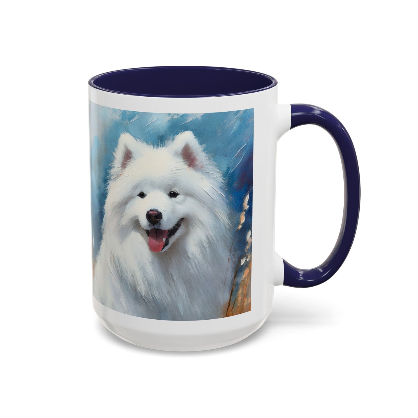 Samoyed Ceramic Accent Mug - 2 Sizes