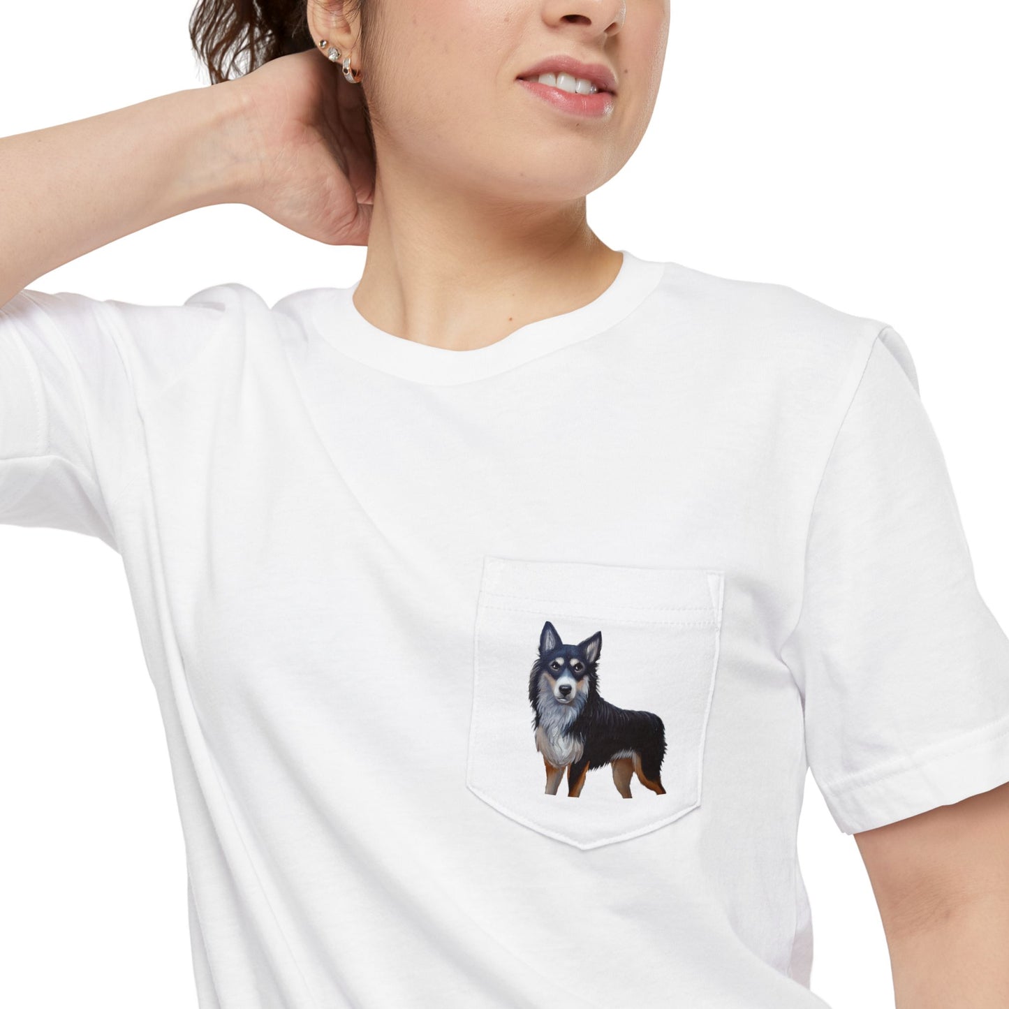 Lapponian Herder Unisex Pocket T-shirt