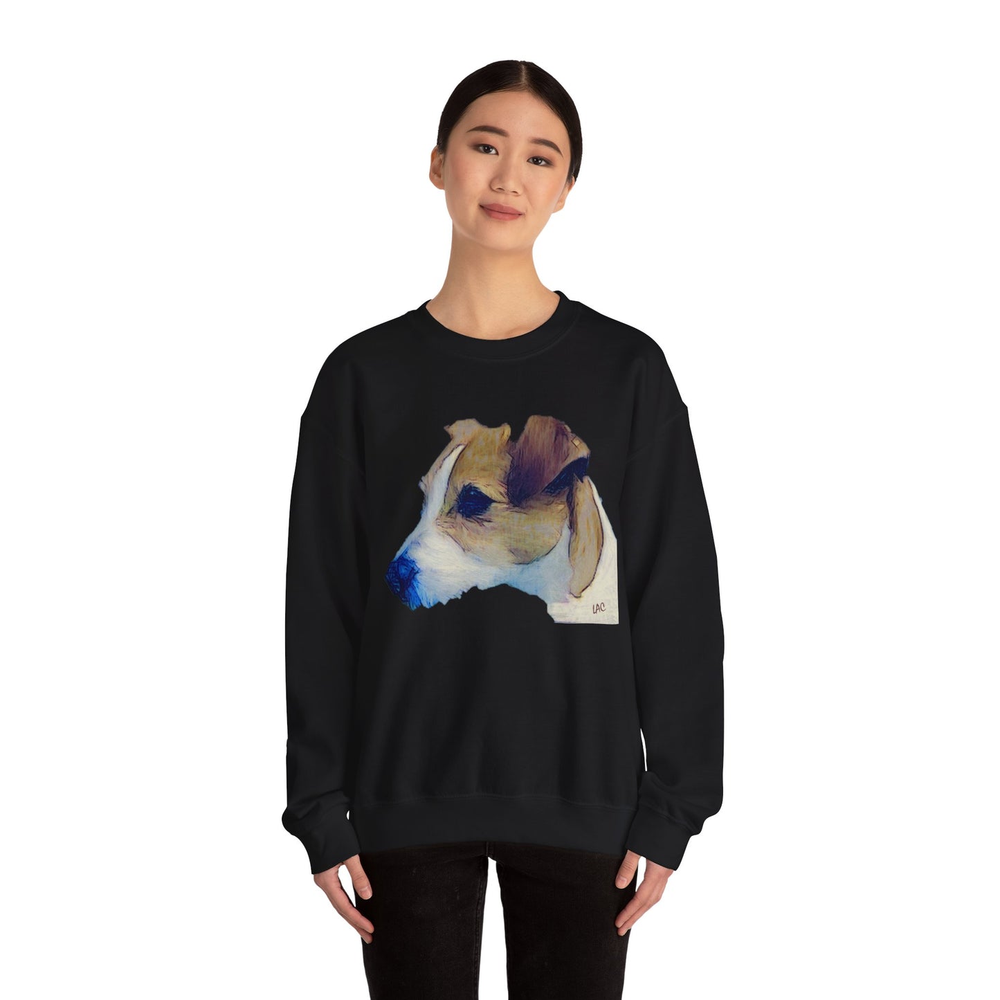 Parson Jack Russell Terrier Unisex Crewneck Sweatshirt