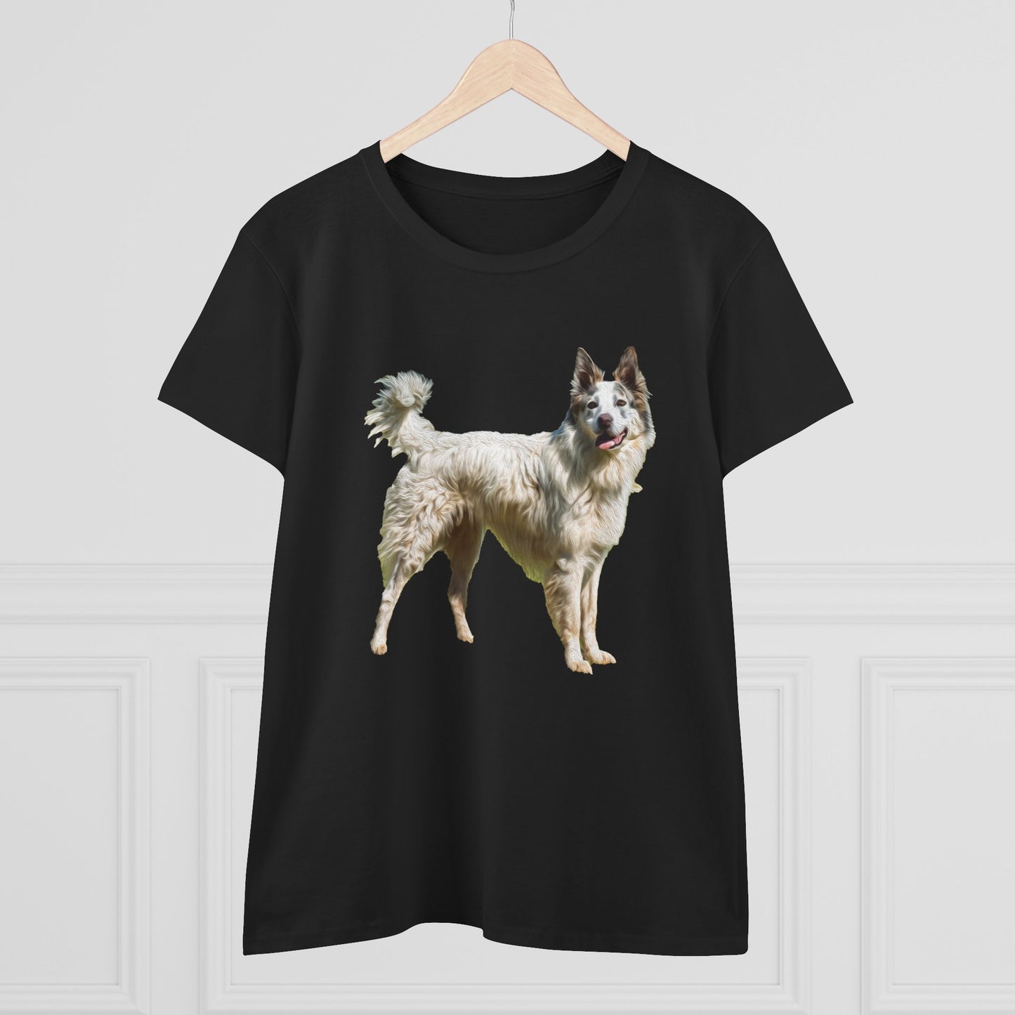 Pyrenean Shepherd Women's Midweight Cotton Tee