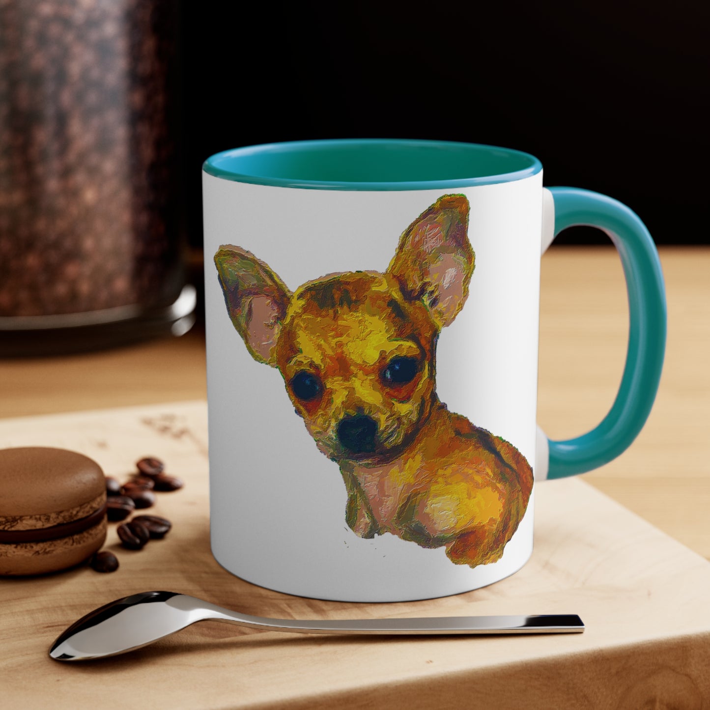 Chihuahua 'Belle' Ceramic Accent Coffee Mug, 11oz