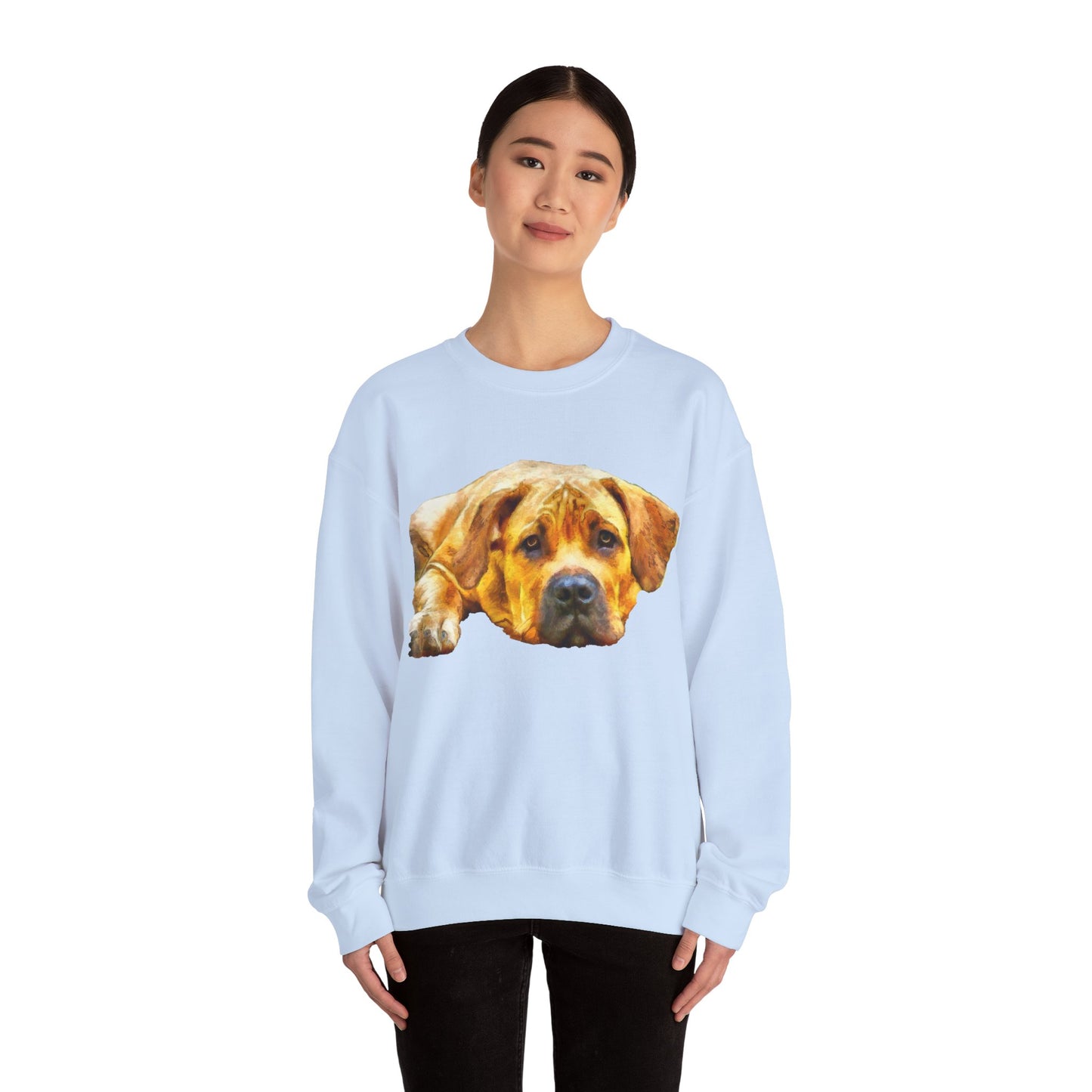 Boerboel Unisex 50/50 Crewneck Sweatshirt